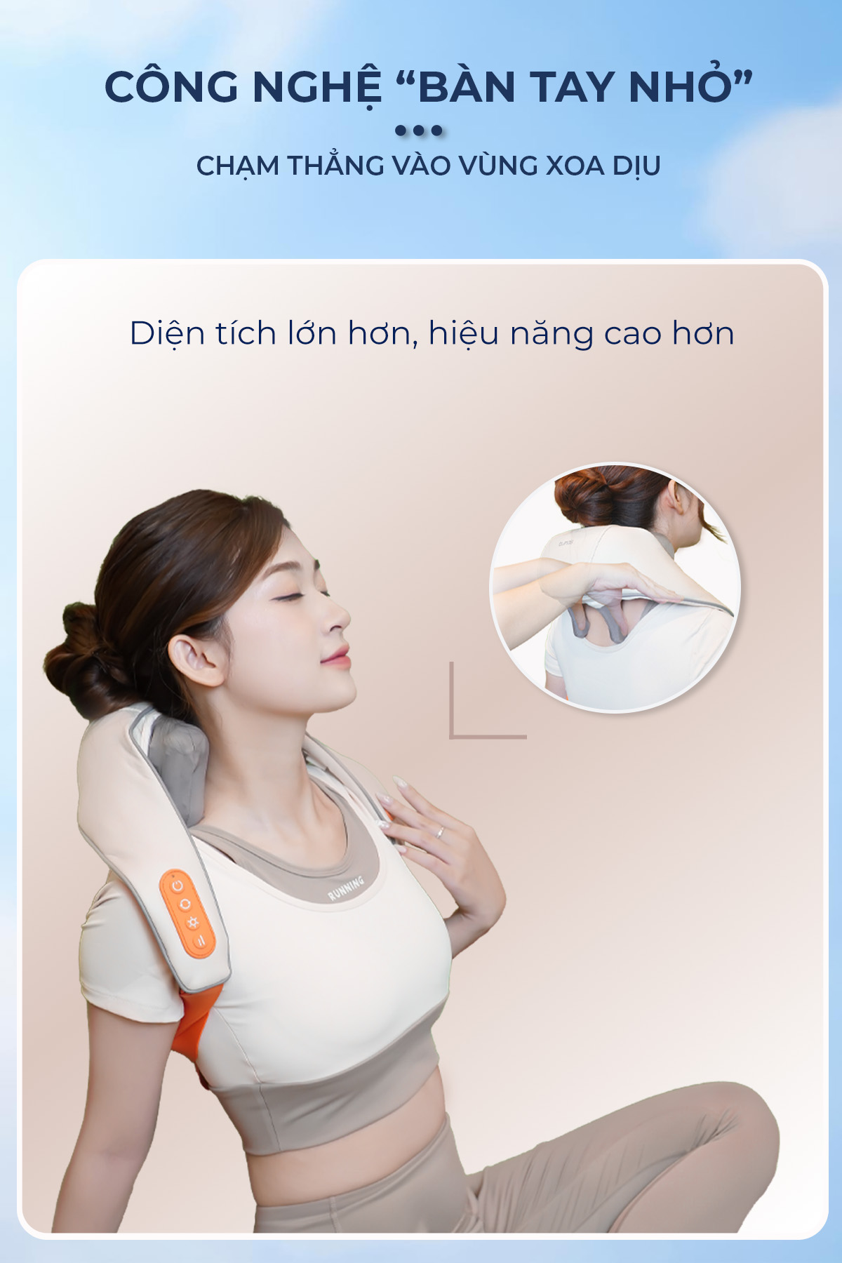 Mô tả Combo Máy Massage Cổ BUMAS M3 Pro Và Máy Massage Đầu Gối BUMAS M6 Pro - 1