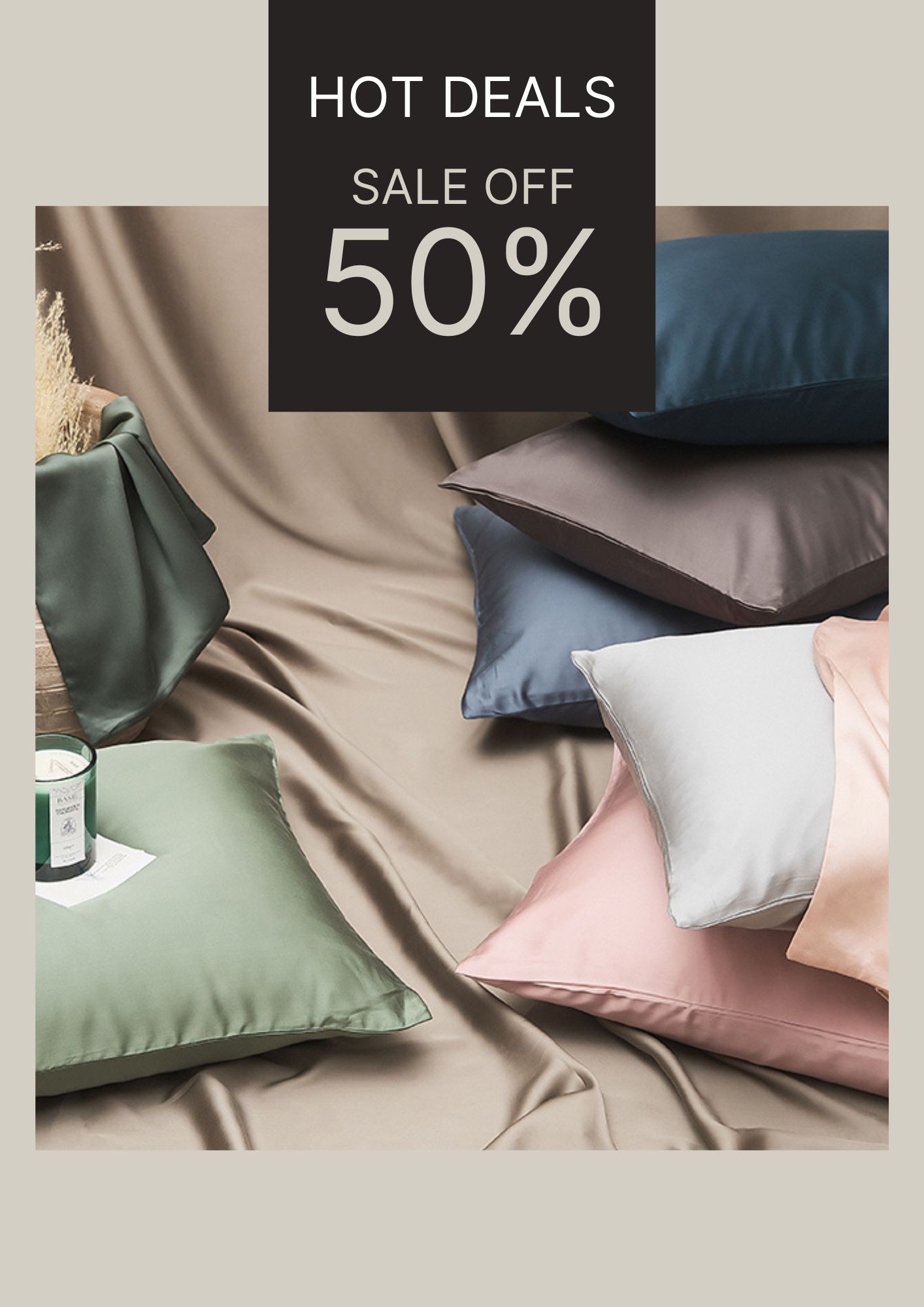 Mô tả Vỏ Gối Nằm Lụa Tencel 60s He thong Nem Size 50x70 40x60 cm Màu Trơn Mềm Mại Mát Mẻ - 3