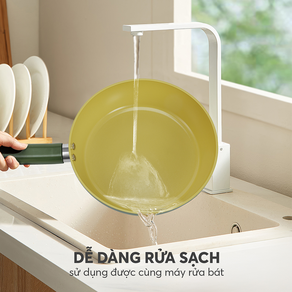 Chảo Elmich Olive dùng được trong máy rửa bát