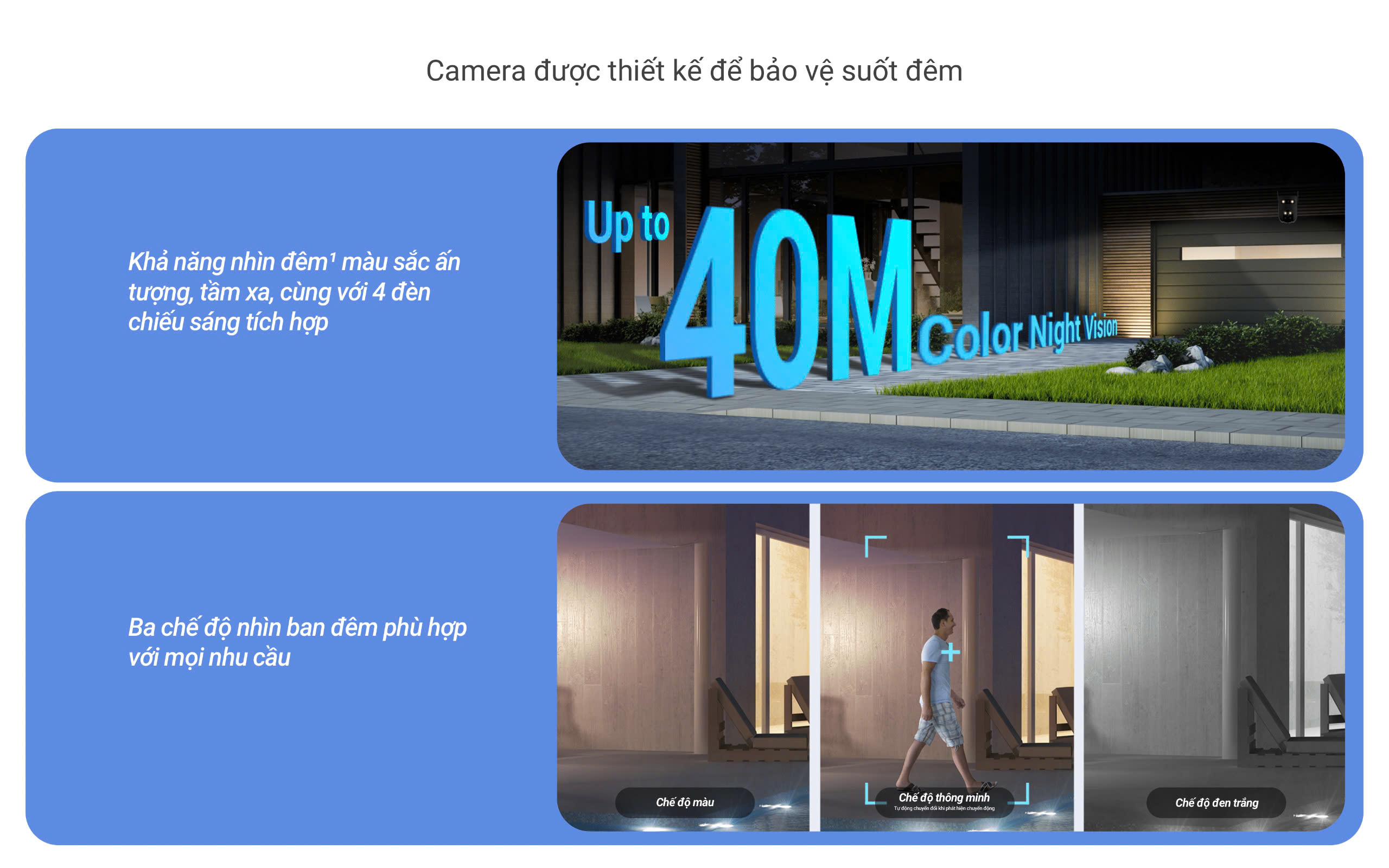 Mô tả Camera WIFI EZVIZ H9C 3MP/5MP Ống kính kép liên kết thông minh, Quay quét toàn diện Phát hiện người & xe cộ - 7