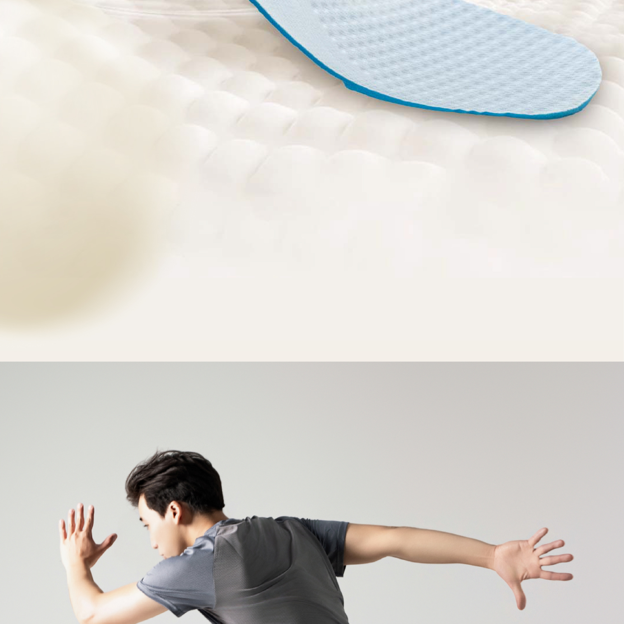 Mô tả Giày Thể Thao Nam BLUEWIND Infinity 3.0 Siêu Nhẹ Êm Chân, Thoáng Khí Phù Hợp Chạy Bộ, Tập Gym 68299 - 8