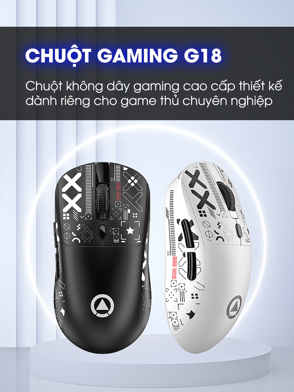 Chuột gaming không dây Sidotech Yindiao G18