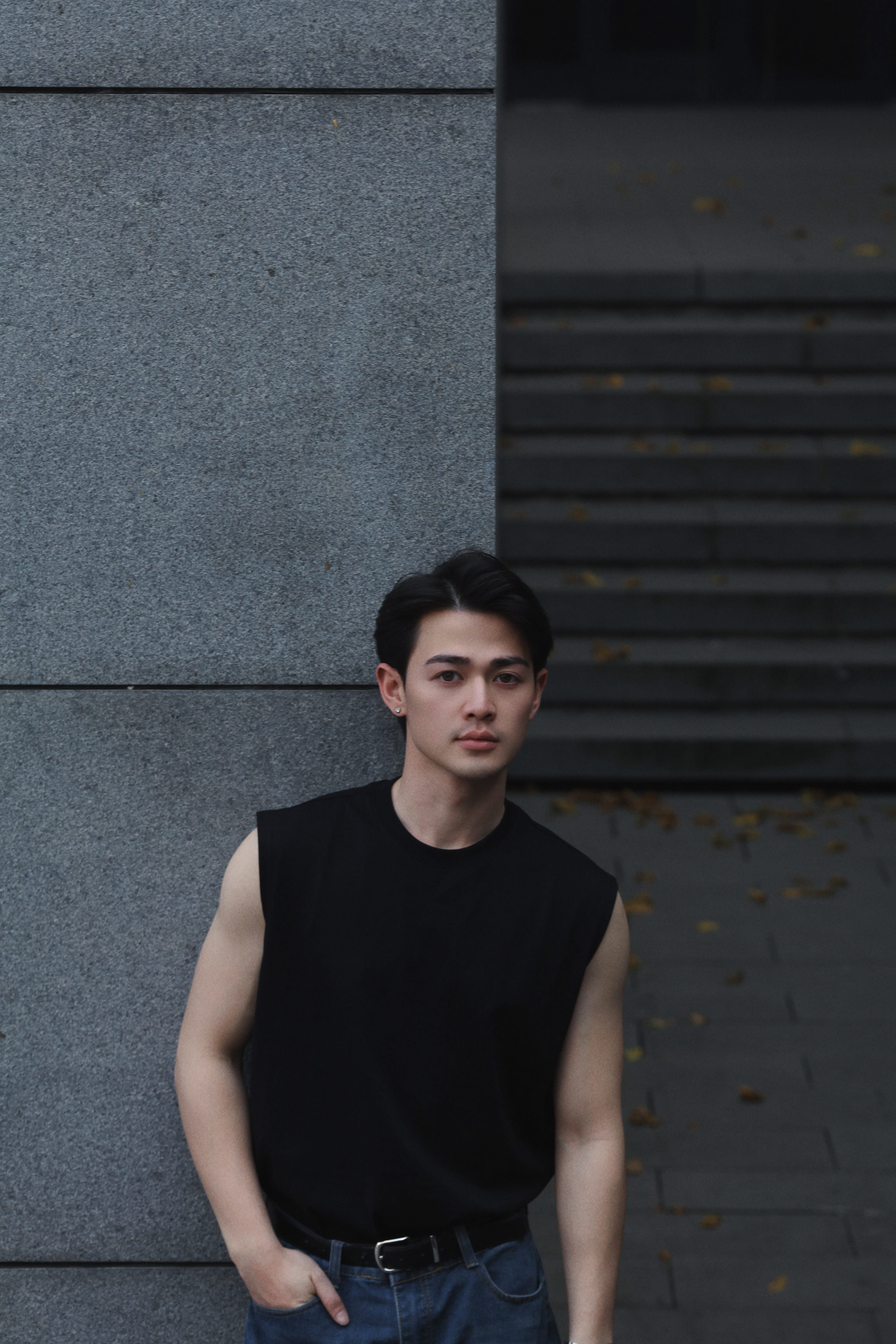 Mô tả Áo Tanktop Ba Lỗ Nam AKUBA Cổ Tròn Form Regular Cotton 100% Sợi Tự Nhiên Thoáng Mát | 01JE1079 - 6