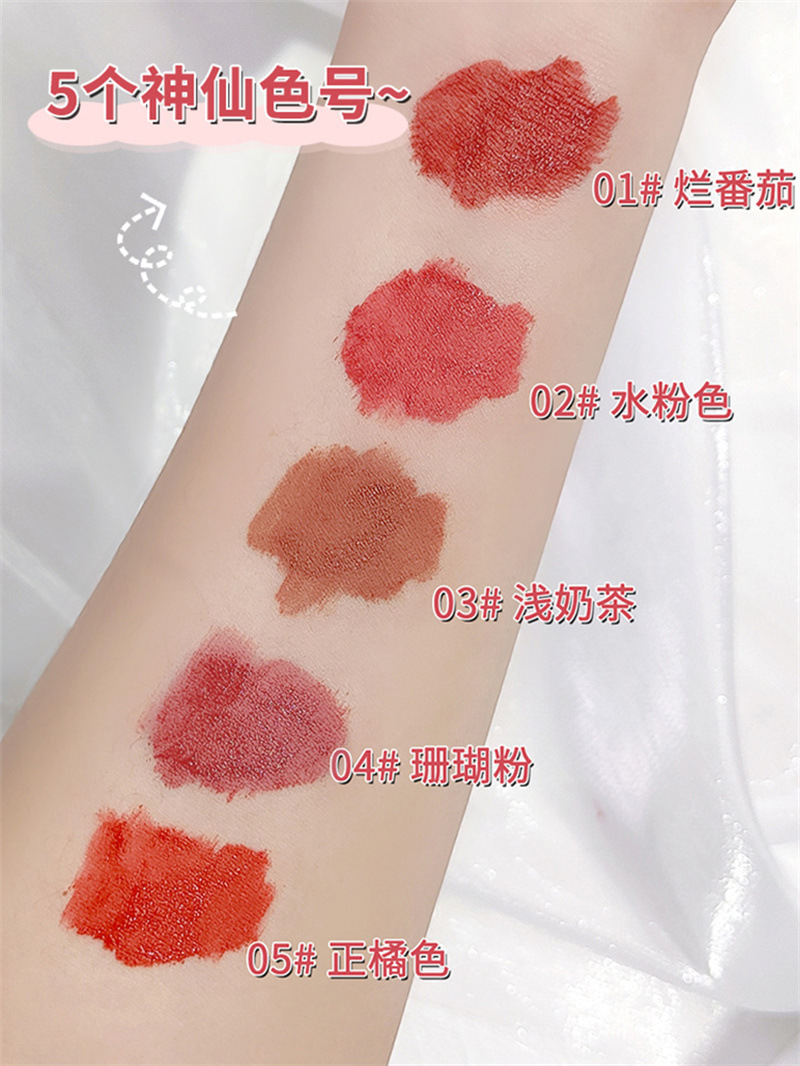 Son Kem CaCe Set 5 Cây 5 Màu Dễ Dùng | Shopee Việt Nam
