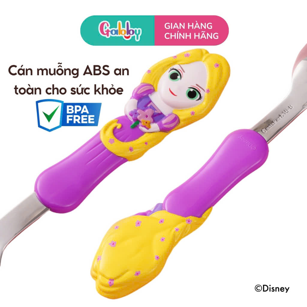 Mô tả Muỗng/ Thìa Inox Ăn OASIS PARK Cán Nhựa 3D Hình Nhân Vật Disney - 1