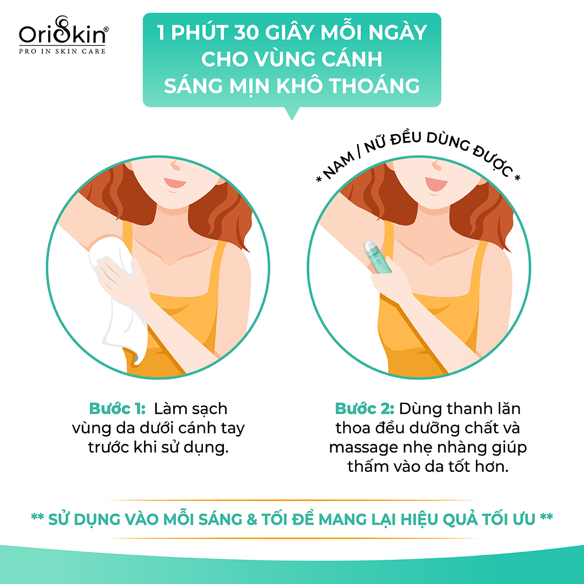 Mô tả Lăn dưỡng sáng an toàn và giảm mùi vùng da dưới cánh tay SAKINA WHITE SERUM 20ml - 6
