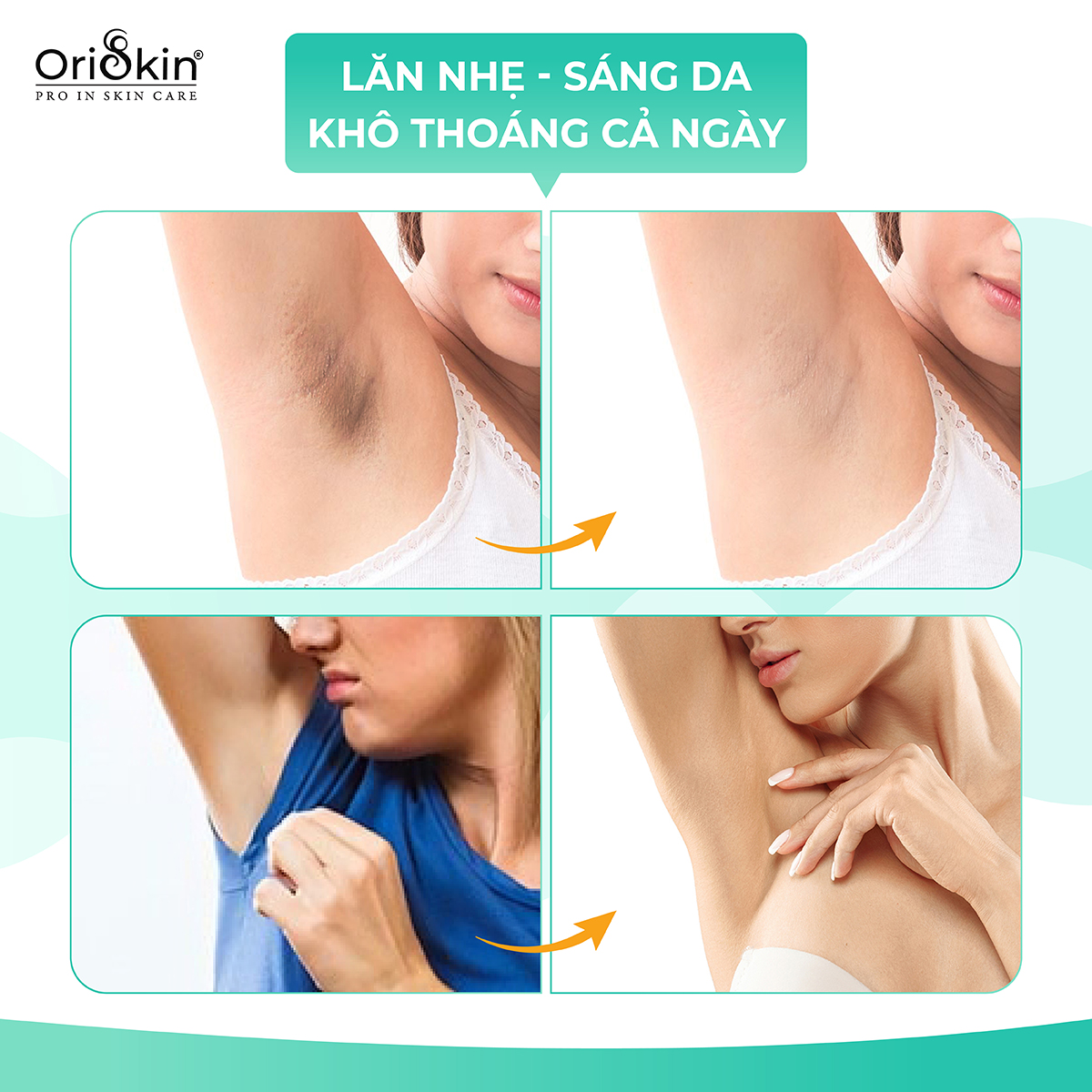 Mô tả Lăn dưỡng sáng an toàn và giảm mùi vùng da dưới cánh tay SAKINA WHITE SERUM 20ml - 8