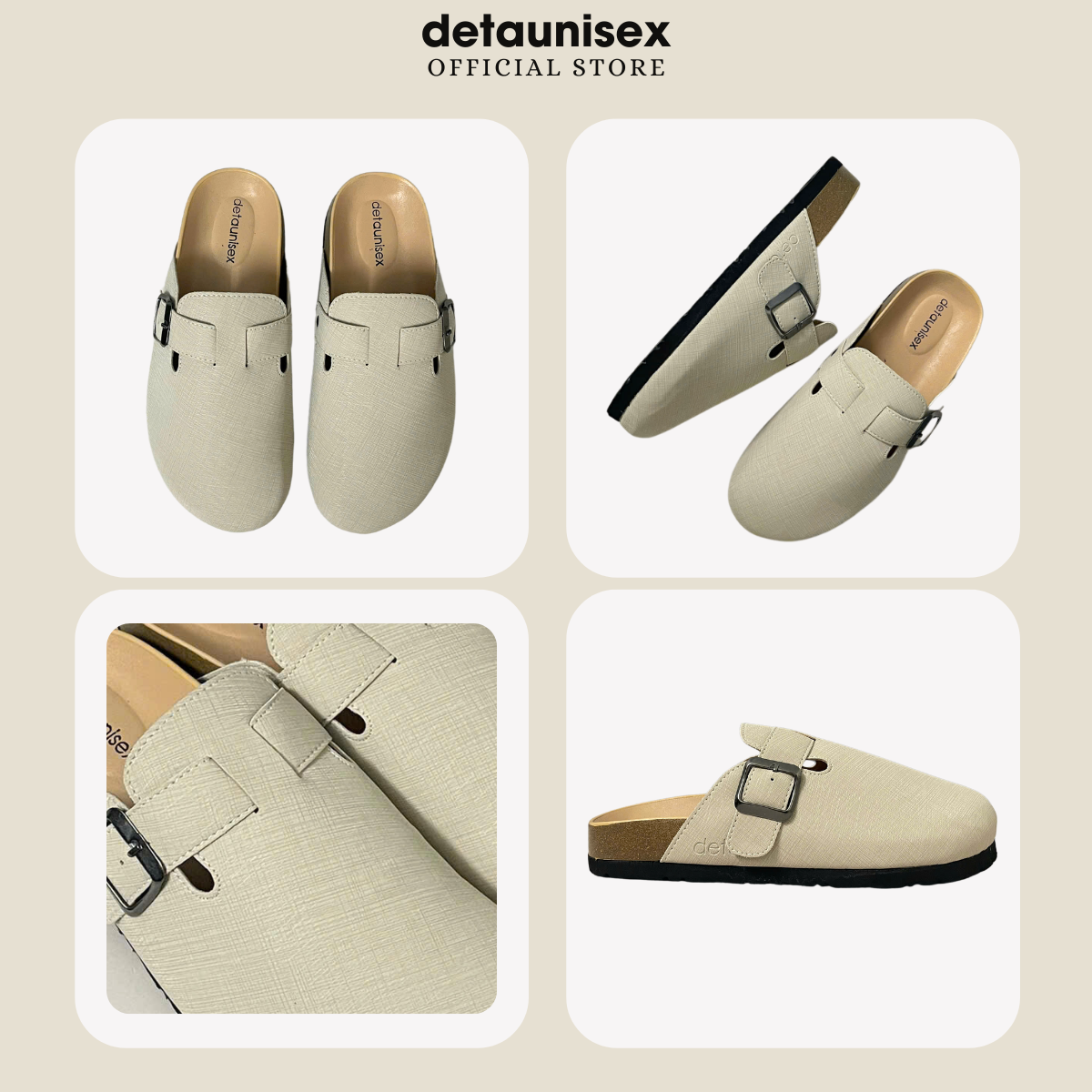 Mô tả Dép đế trấu sục Birken Boston mùa đông thời trang nam nữ 2024 - Detaunisex - DETA51 - 1