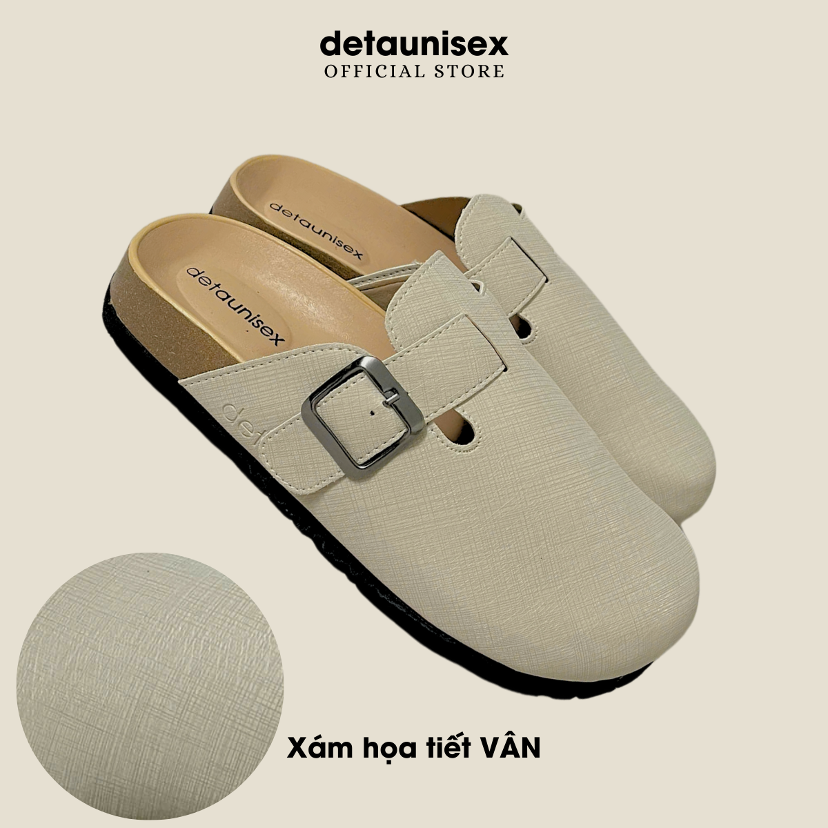 Mô tả Dép đế trấu sục Birken Boston mùa đông thời trang nam nữ 2024 - Detaunisex - DETA51 - 3