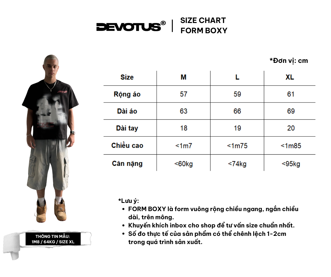 Áo thun form BOXY Unisex DEVOTUS Premium 100% Cotton 260gsm Local Brand ...