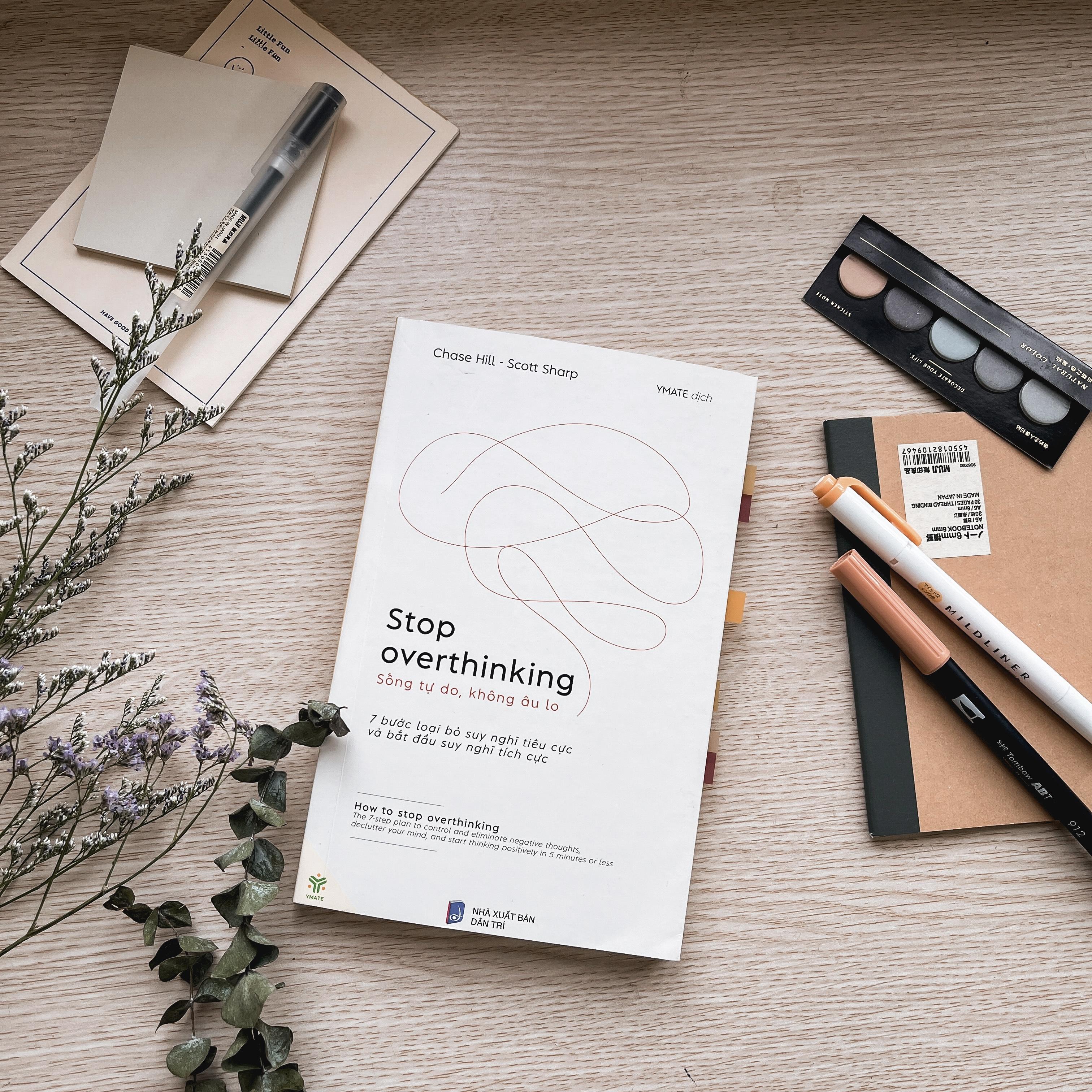 Mô tả Stop Overthinking+ Sẵn Sàng Để Yêu+ Trân Trọng Bản Thân Bạn Sẽ Là Phiên Bản Giới Hạn - YMATE - 1