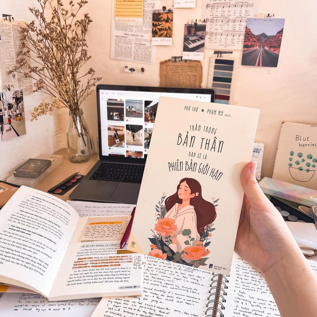Mô tả Stop Overthinking+ Sẵn Sàng Để Yêu+ Trân Trọng Bản Thân Bạn Sẽ Là Phiên Bản Giới Hạn - YMATE - 2