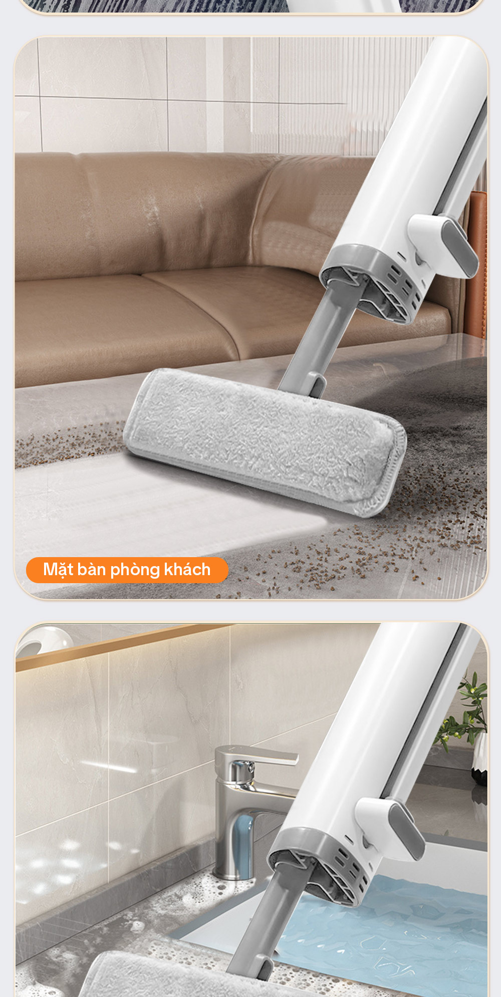 Lau bàn bếp hiệu quả