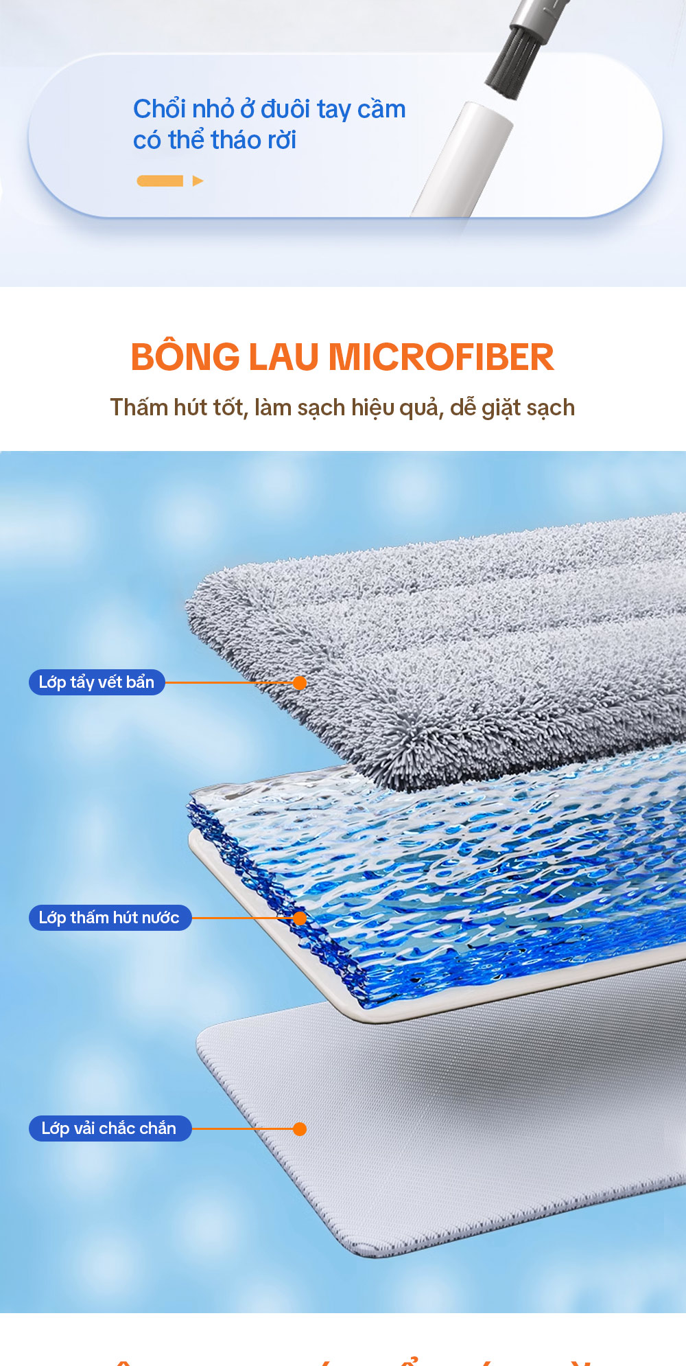 Gạt nước tiện lợi