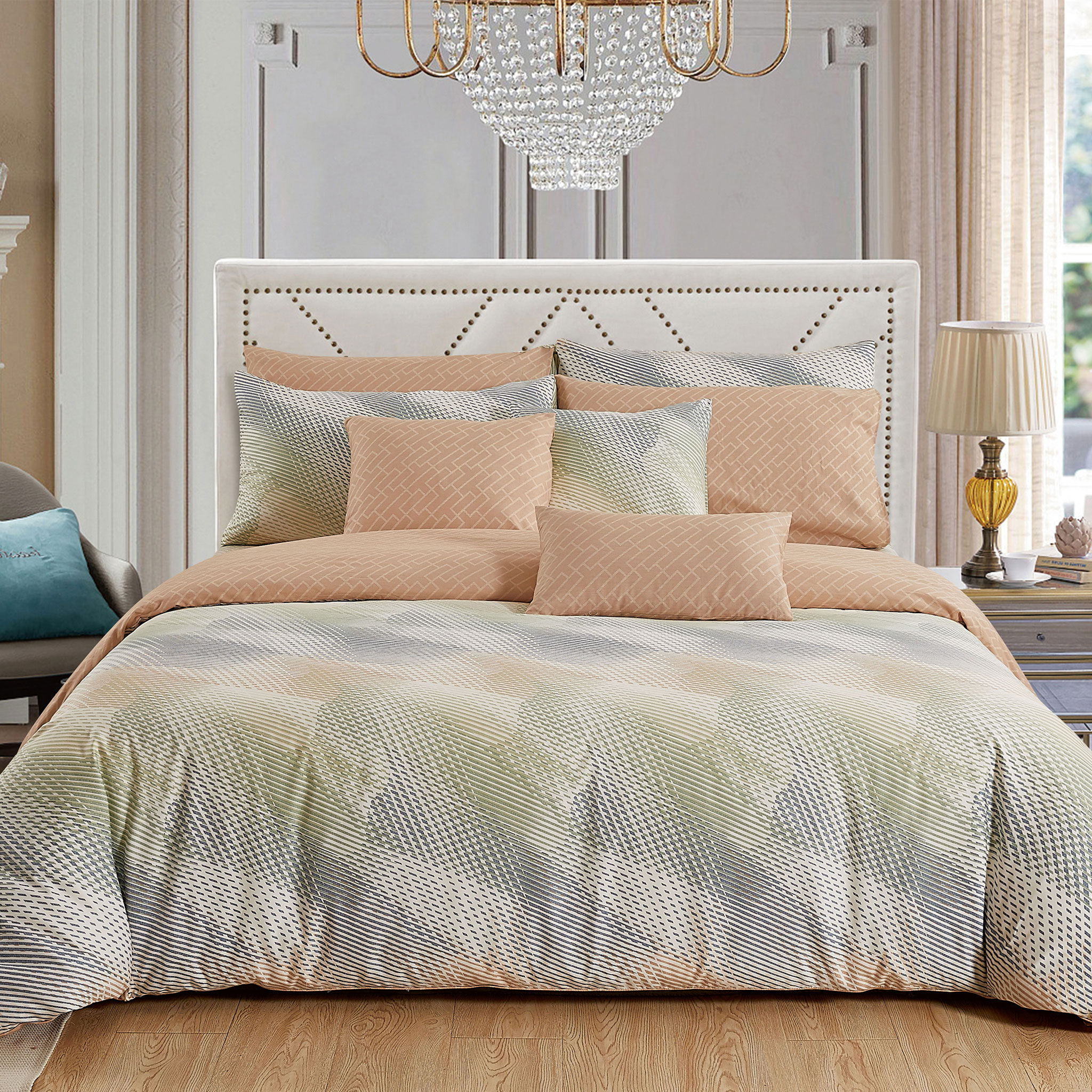 Mô tả Bộ Ga và Vỏ Gối Akemi Cotton Select Adore, gồm 5 món (King/Queen) v3 - 5