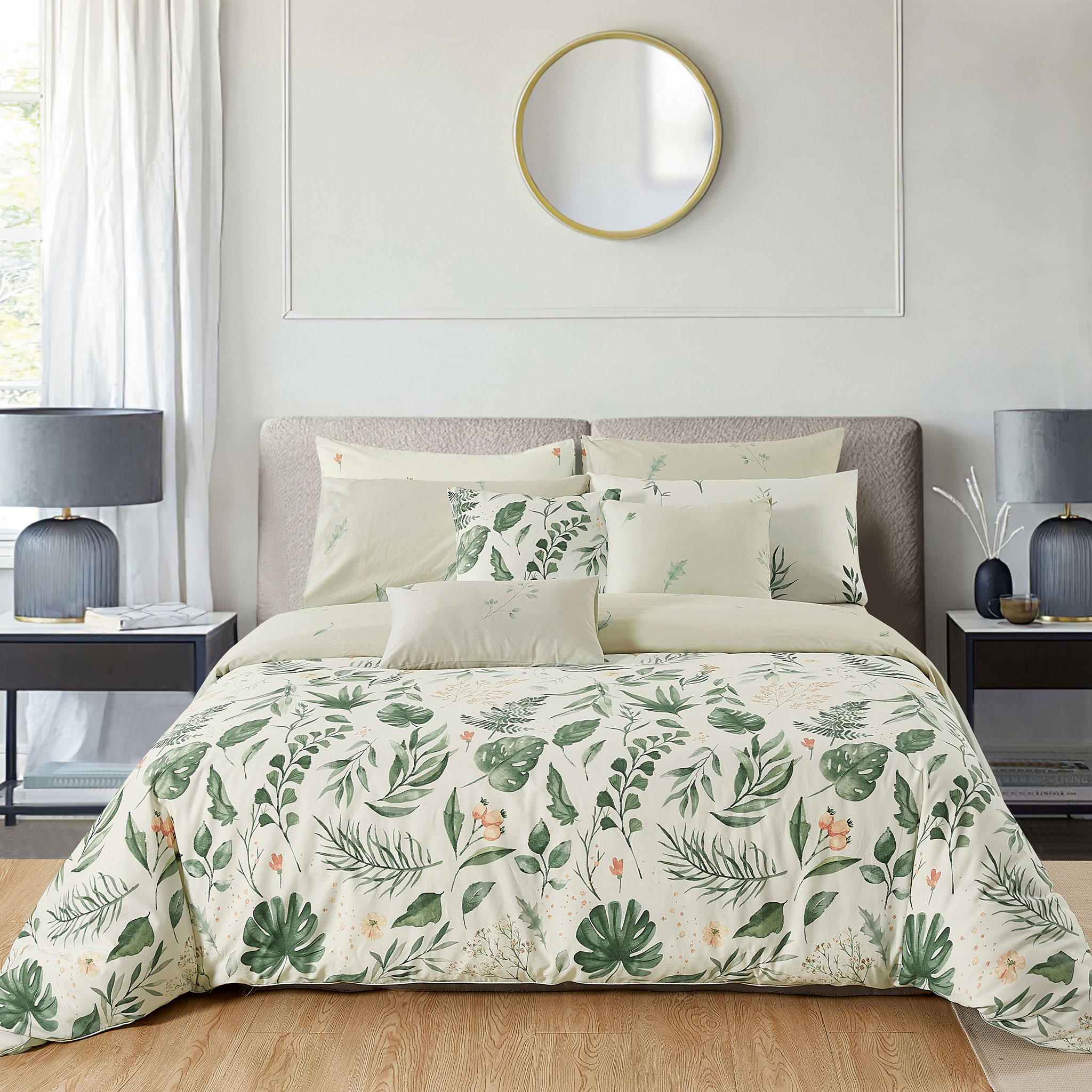 Mô tả Bộ Ga và Vỏ Gối Akemi Cotton Select Adore, gồm 5 món (King/Queen) v3 - 7