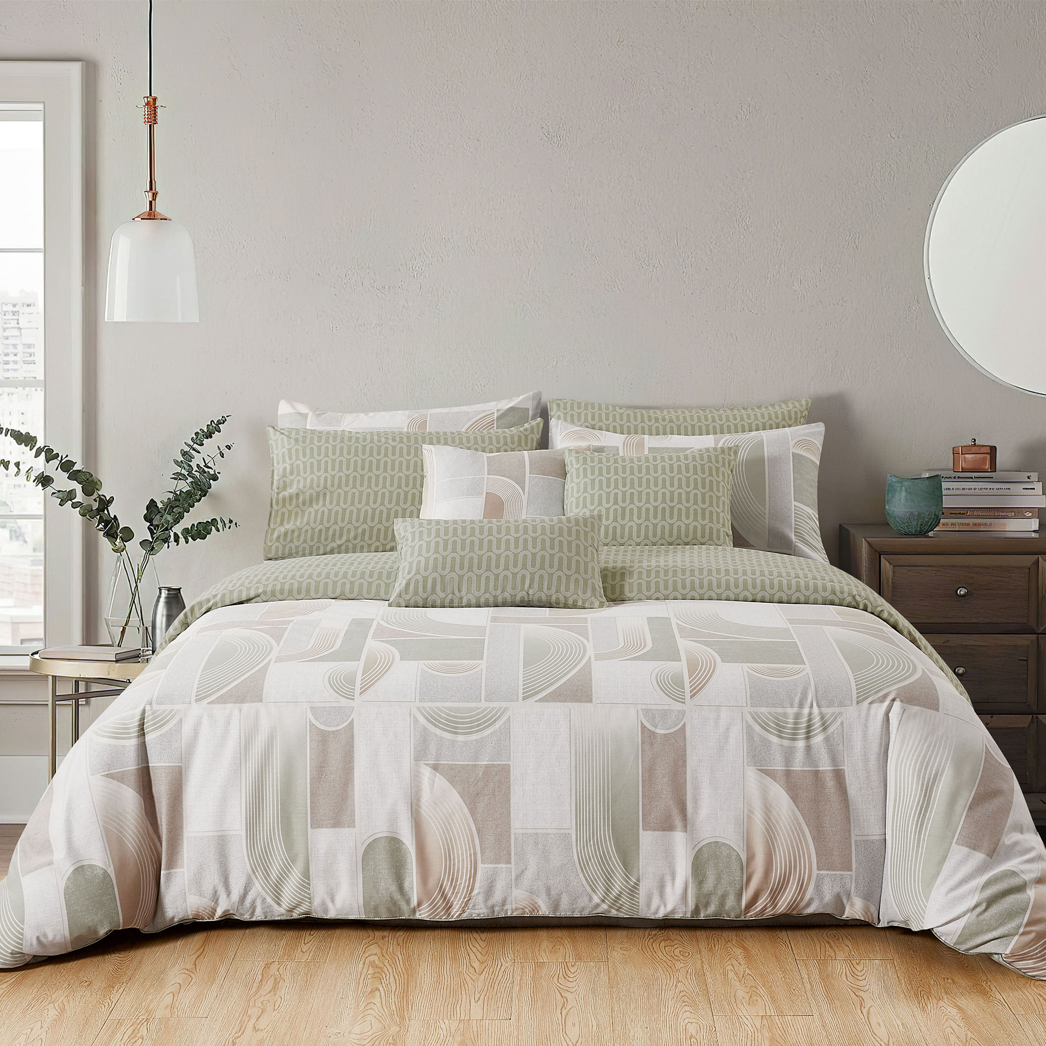 Mô tả Bộ Ga và Vỏ Gối Akemi Cotton Select Adore, gồm 5 món (King/Queen) v3 - 8