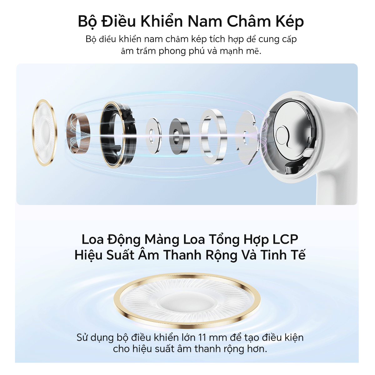 Mô tả Tai Nghe Bluetooth HONOR CHOICE Earbuds X7e | Bán mở, khử tiếng ồn chủ động | Chống bụi và nước IP54 - 2