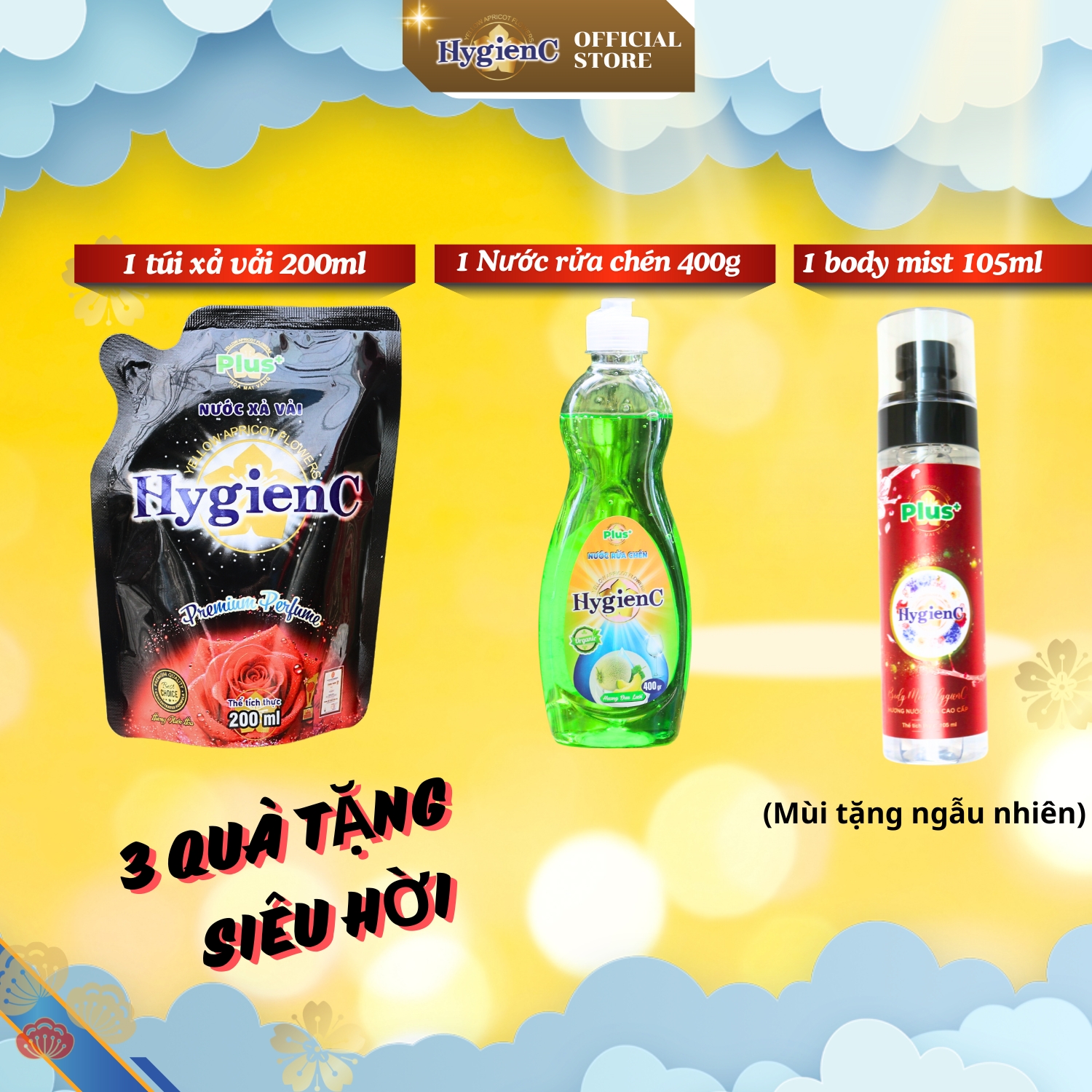 Mô tả Combo 2 túi nước giặt đậm đặc HygienC Plus+ Khối lượng 2.6Kg - CB2T1 - 2