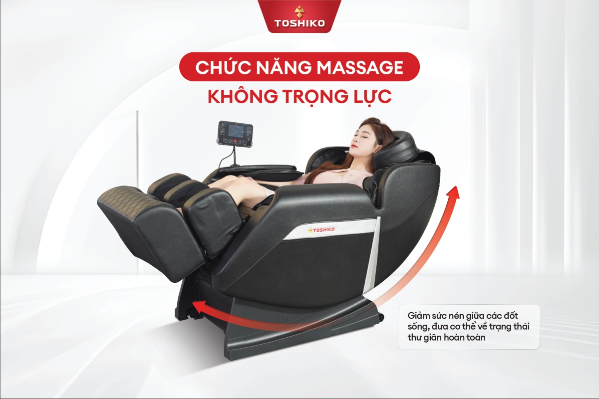 Mô tả Ghế massage trị liệu toàn thân TOSHIKO T21 Pro cao cấp Bảo Hành 10 năm công nghệ nhiệt hồng ngoại cao cấp - 3