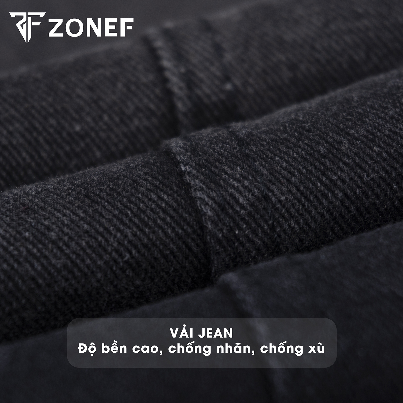 Quần Jean Nam ZONEF STORE Ống Suông Cạp Chun Cào Rách Chất Liệu Cao Cấp ...