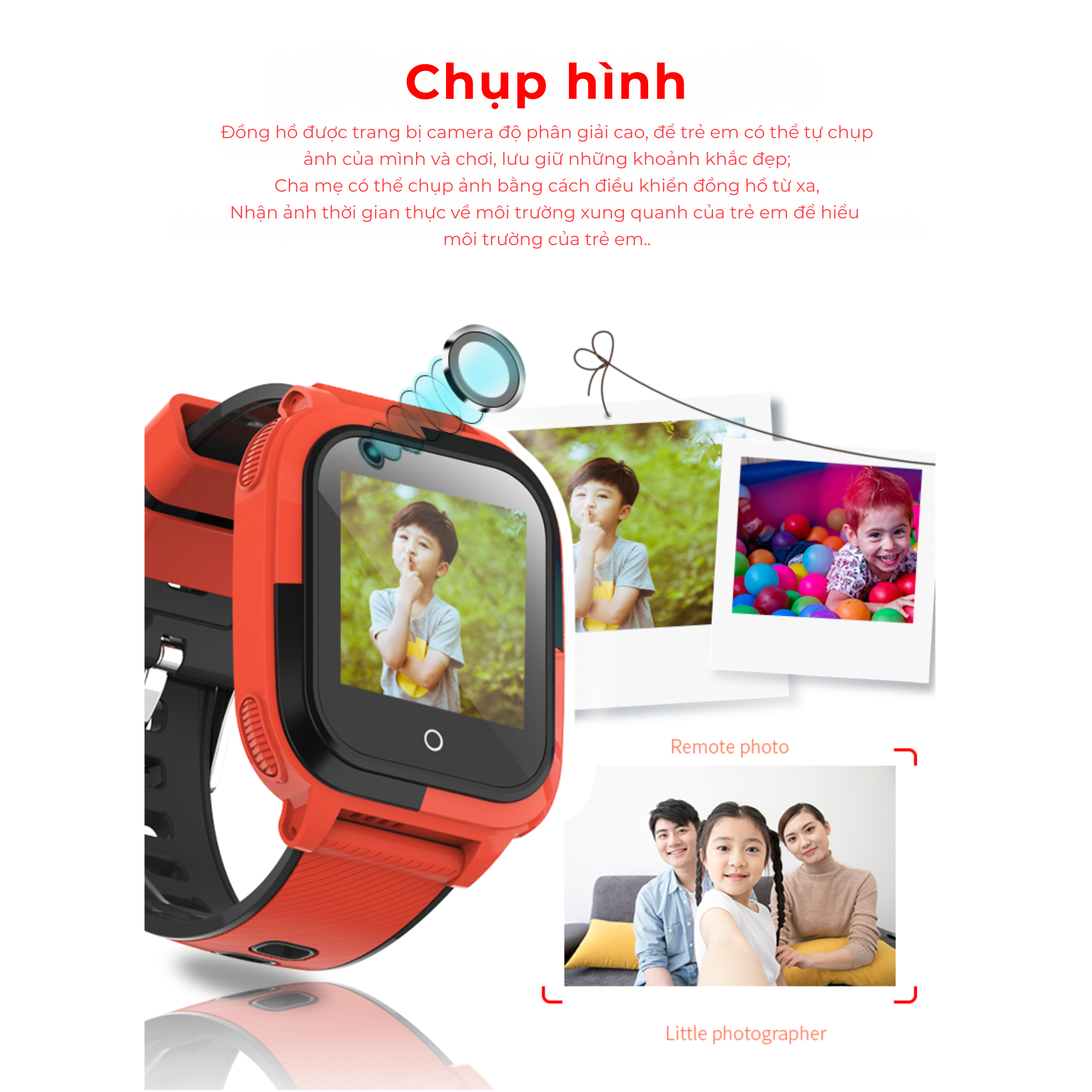 Mô tả Đồng hồ thông minh trẻ em Manigo MF56 định vị lắp sim nghe gọi call video bảo hành đổi mới 12 tháng - 7