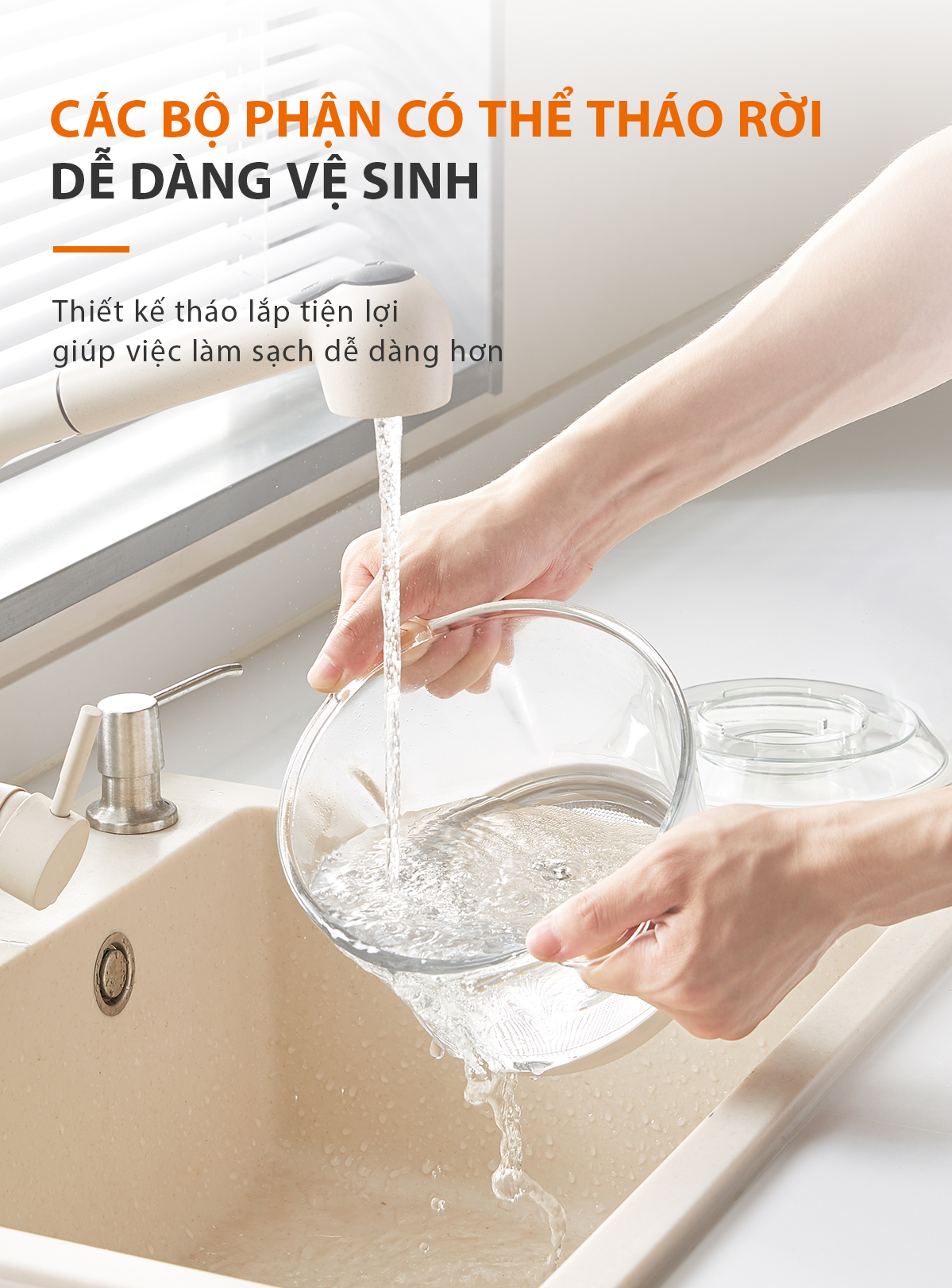 Mô tả Máy xay thực phẩm đa năng xay thịt Gaabor GJ-M20A / MG20M-WH02A 2L xay cá củ ăn dặm công suất 300W - 6
