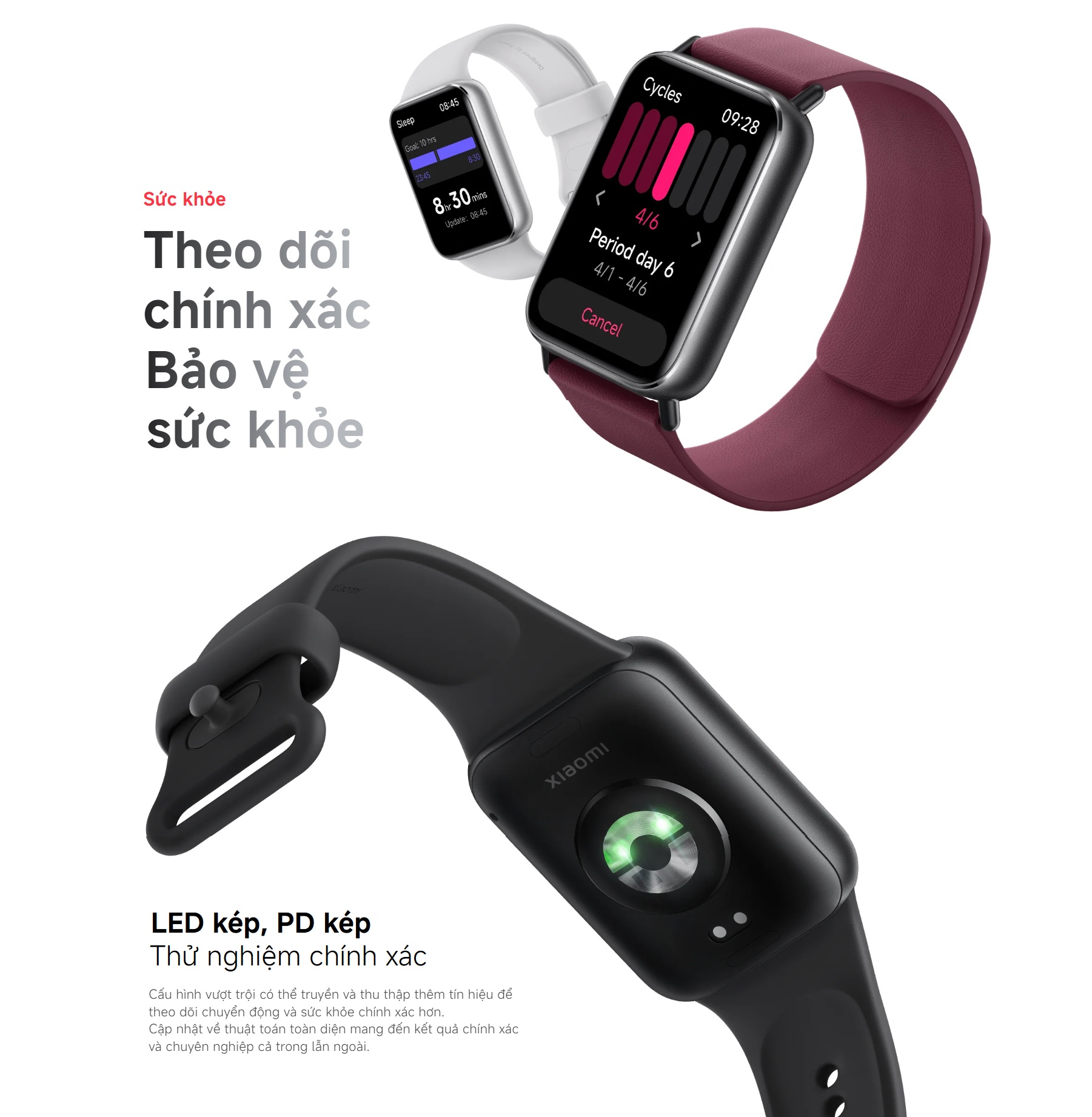Mô tả Vòng Đeo Tay Thông Minh Xiaomi Smart Band 9 Pro | Màn Hình AMOLED 1.74" | Pin 350mAh | Chống Nước 5ATM | BH 12 Tháng - 6