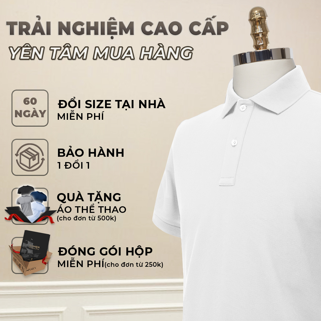 Áo polo nam cao cấp SIXMEN