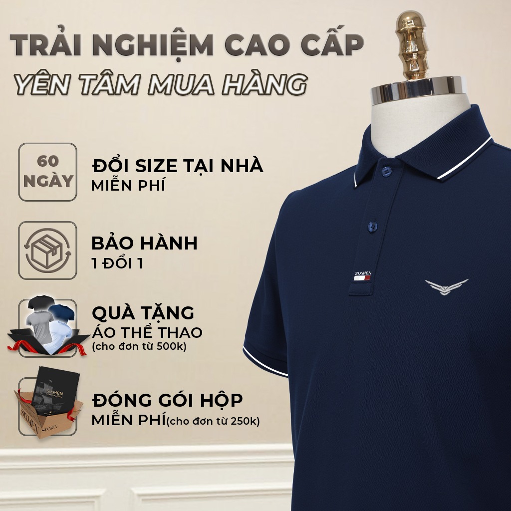 Áo Polo nam LISTAR SIXMEN cao cấp