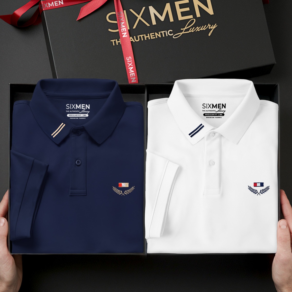Chất liệu vải cá sấu FeelMax của áo polo SIXMEN