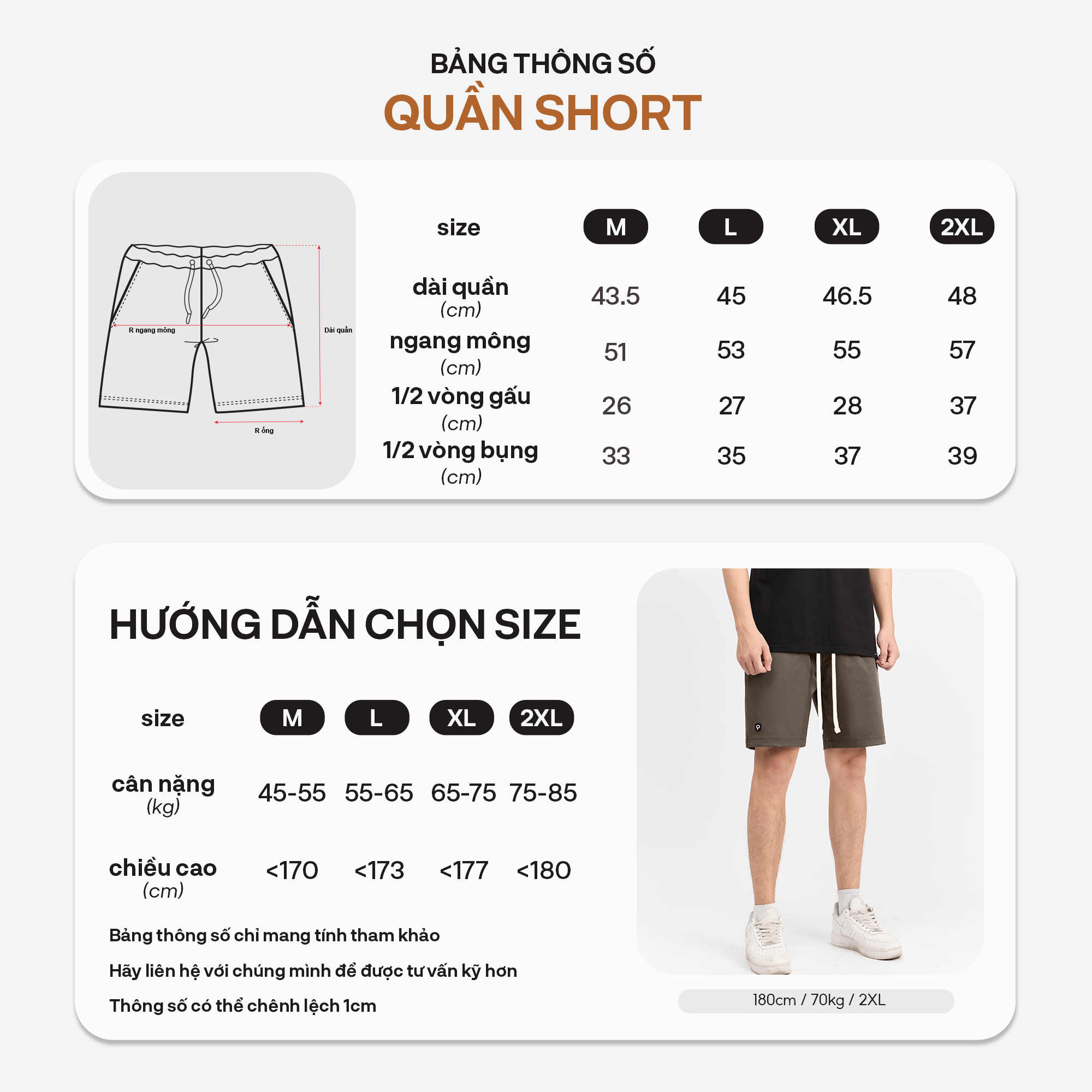 Mô tả Quần Short Kaki Nam PATTERN Palette 9 Màu Basic PQ036 - 2