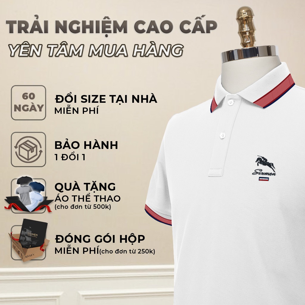 Áo polo nam SIXMEN CARO CASUS