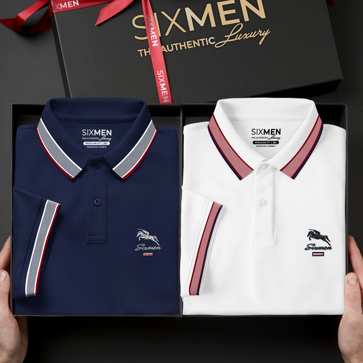 Logo thêu áo polo SIXMEN