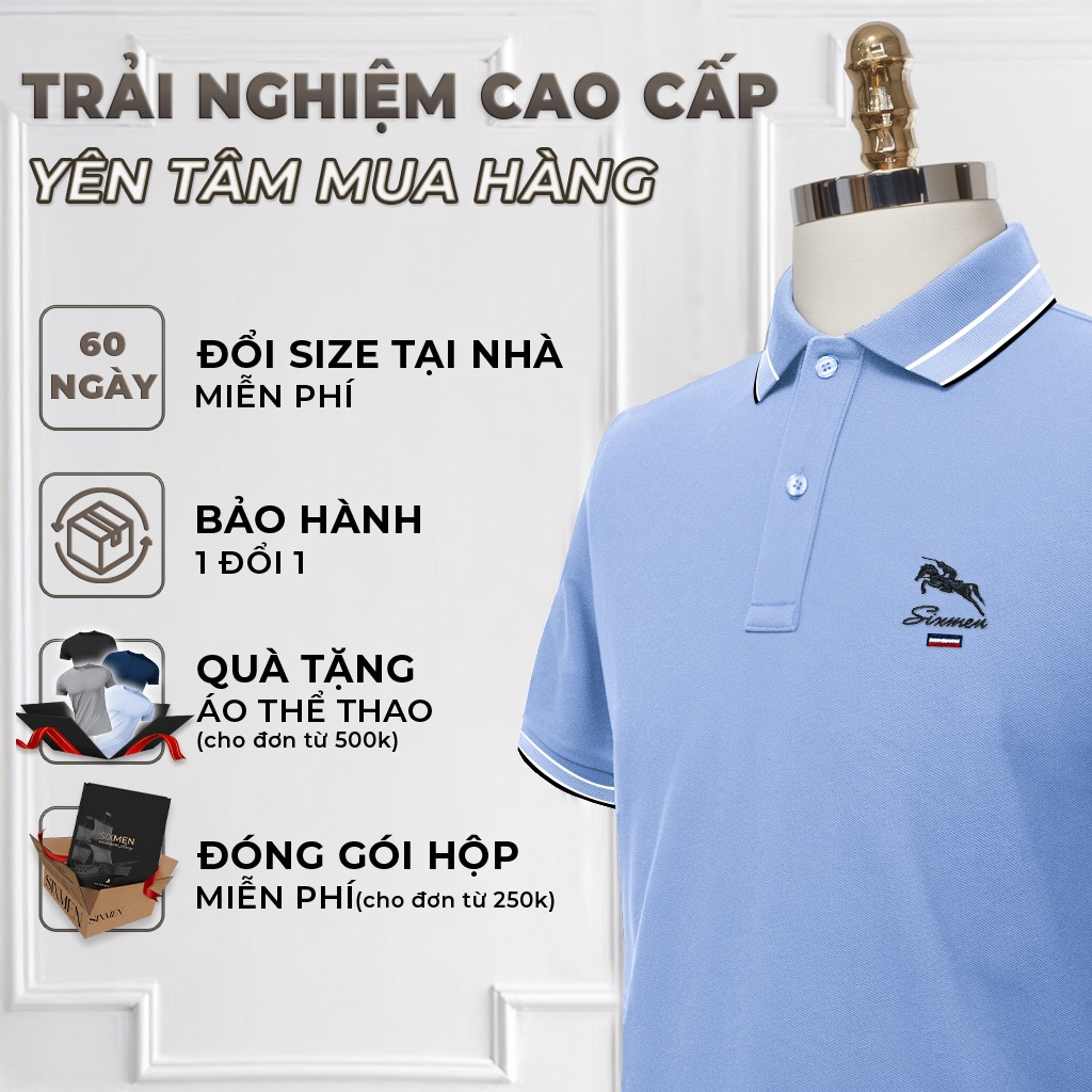 Áo polo SIXMEN CARO CASUS