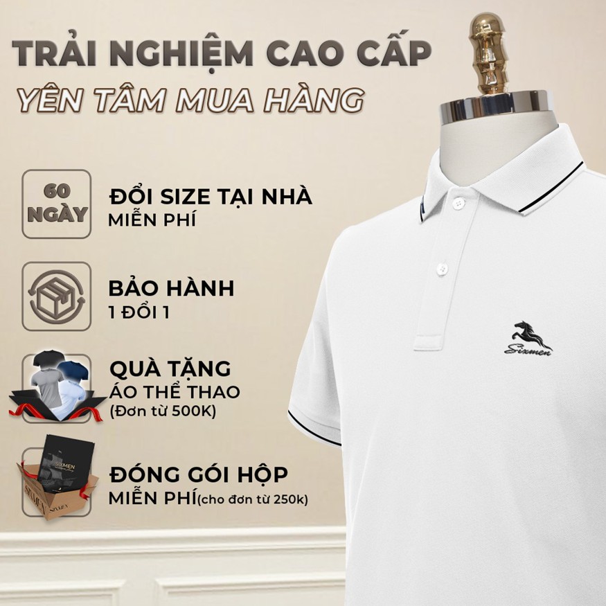 Chất liệu Áo Polo SIXMEN