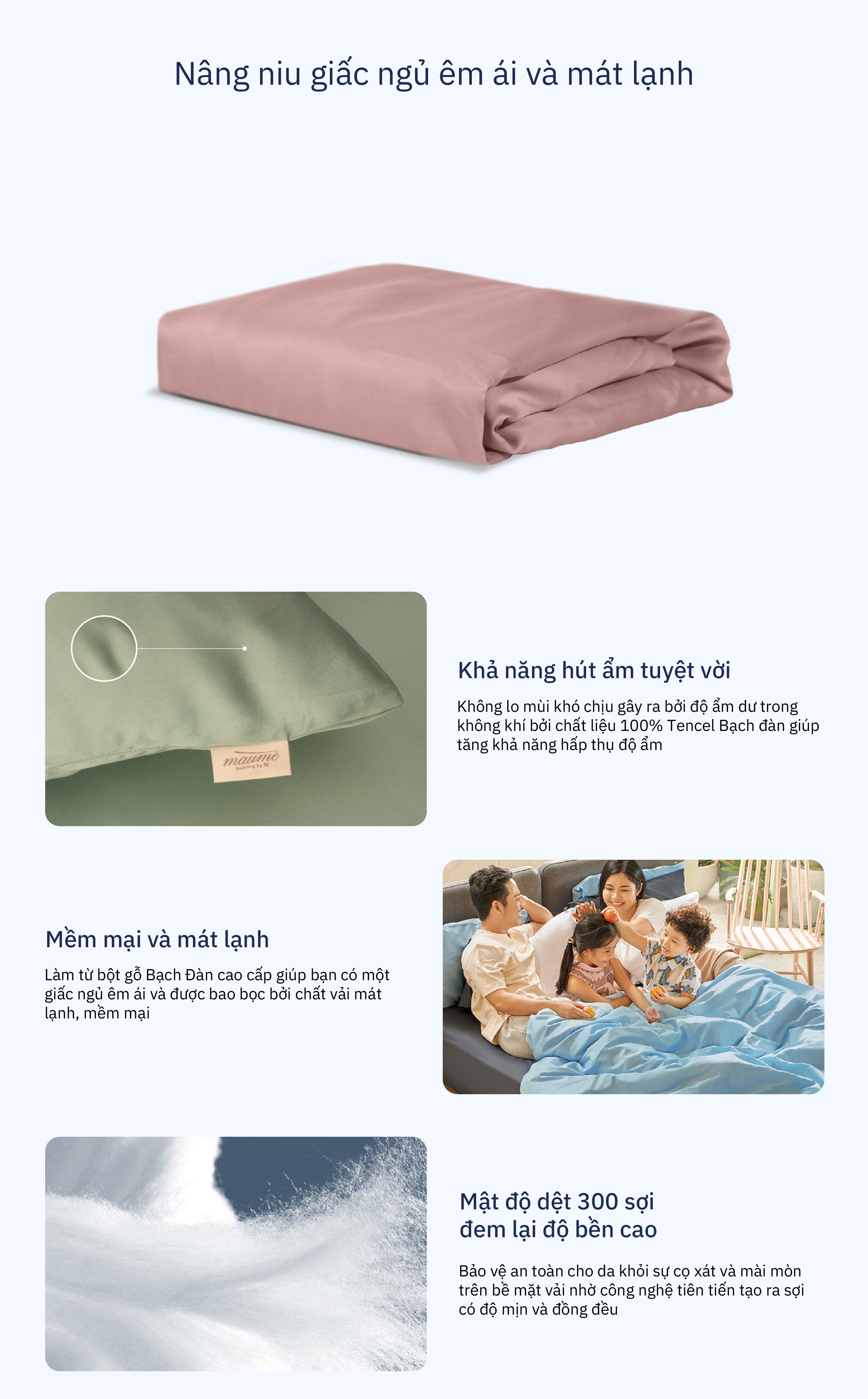 Mô tả Vỏ Ga Nệm Tencel Ru9 - 2