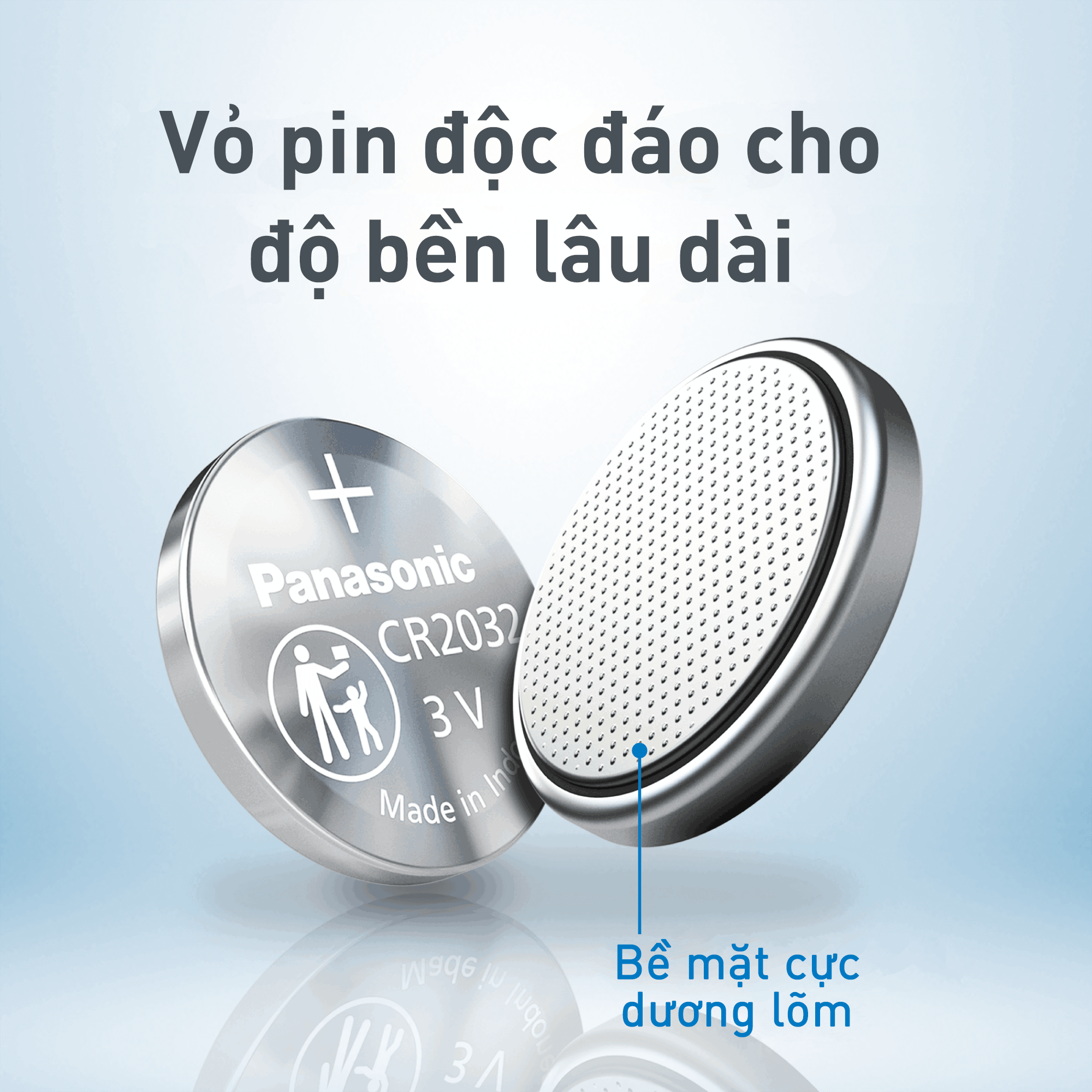 Mô tả Pin nút Panasonic CR-2032/5B (Vỉ 5 viên) - Hàng chính hãng - 4