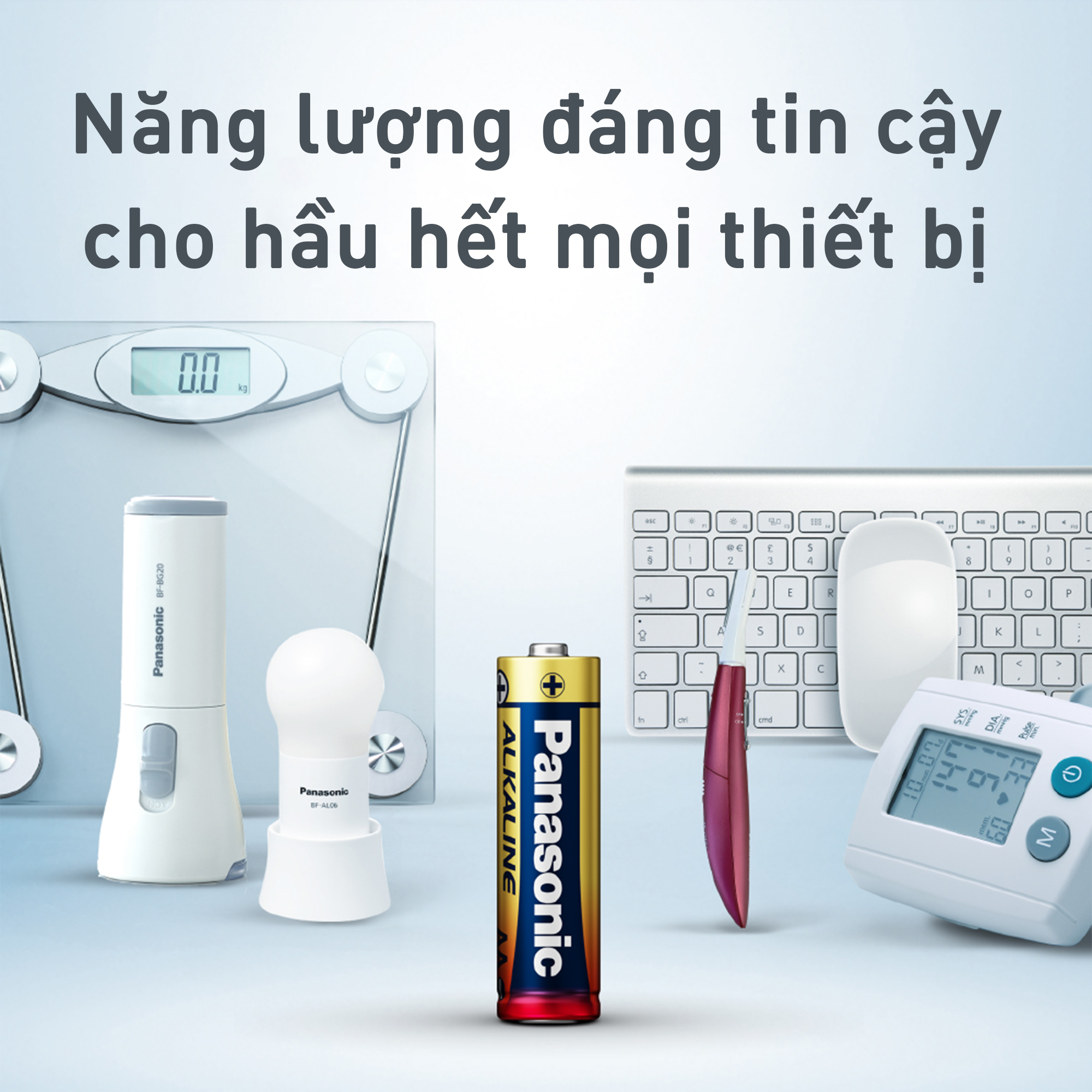 Pin Panasonic Alkaline AAA - Ứng dụng đa dạng