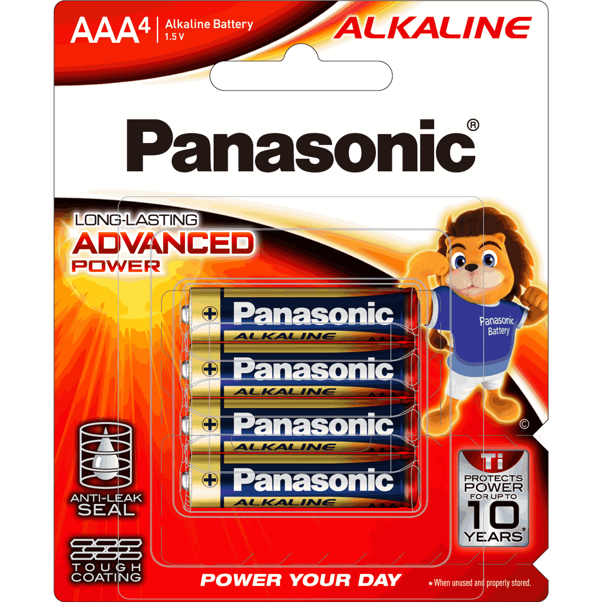 Pin Panasonic Alkaline AAA - Thông số kỹ thuật