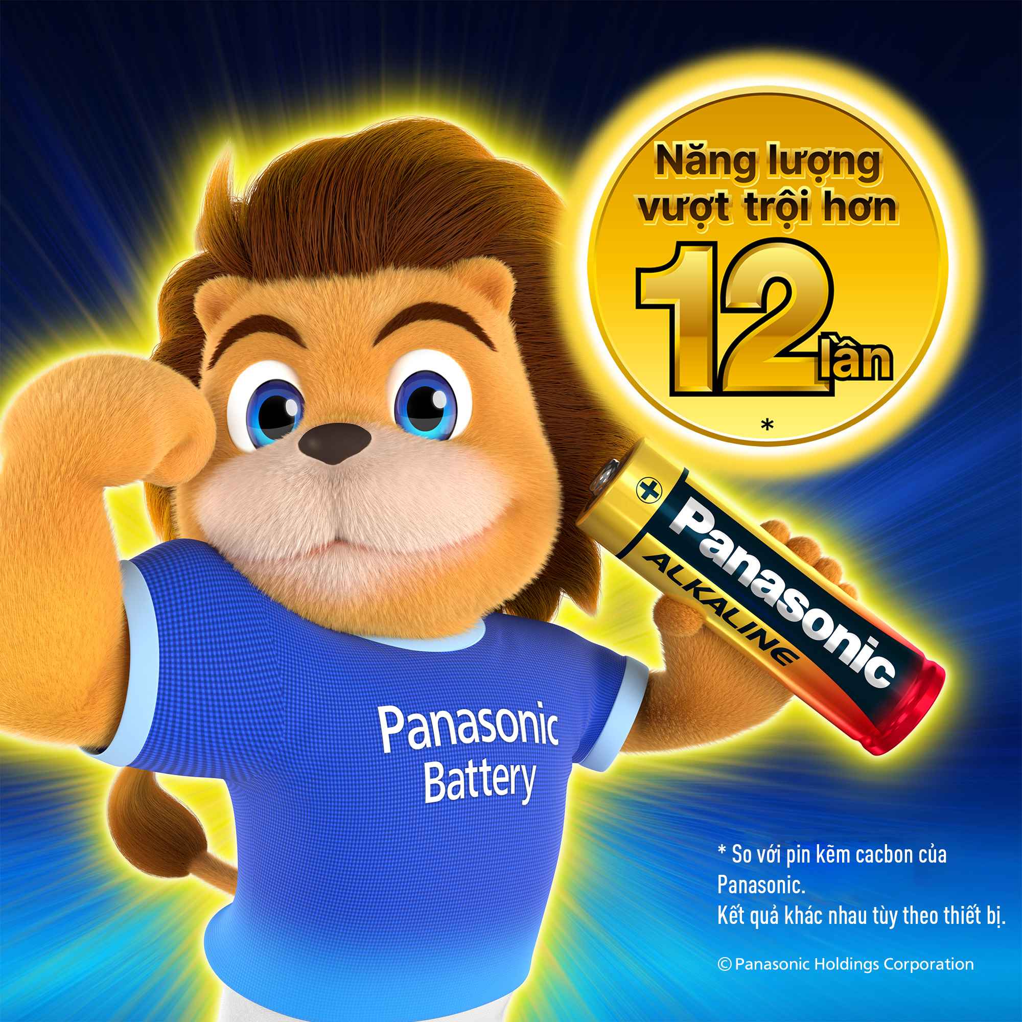 Tuổi thọ pin Panasonic Alkaline AA