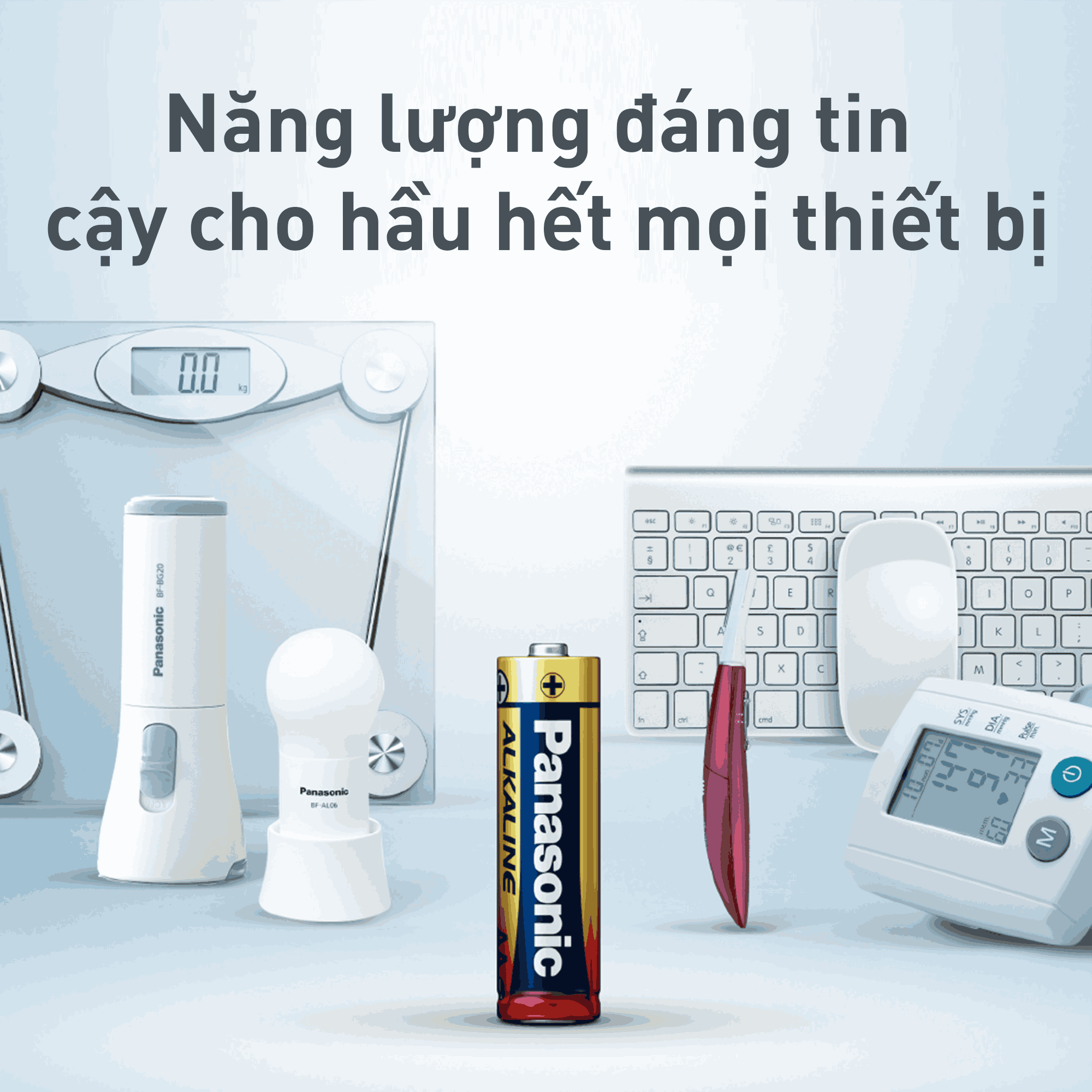 Ứng dụng pin Panasonic Alkaline AA