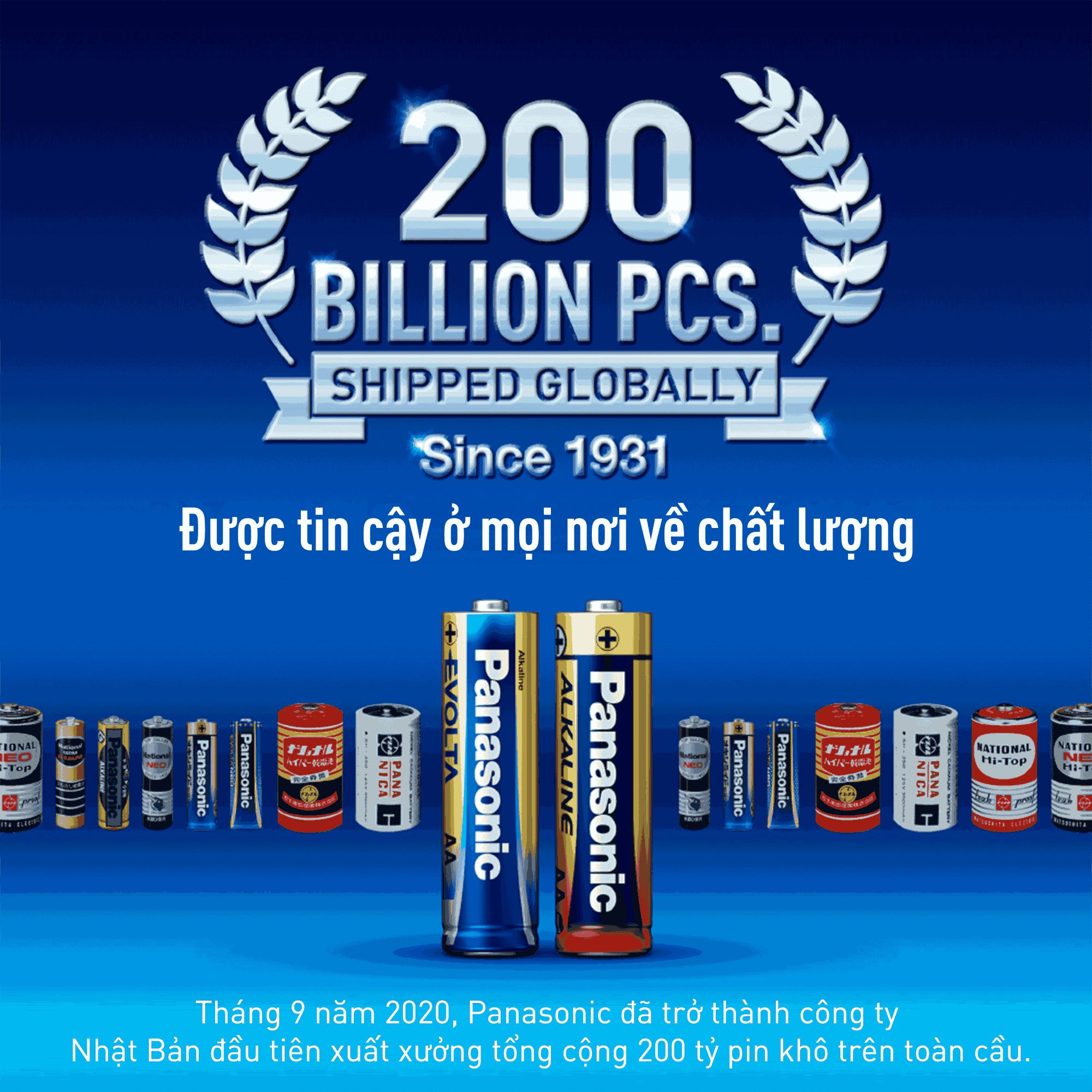 200 tỷ viên pin Panasonic