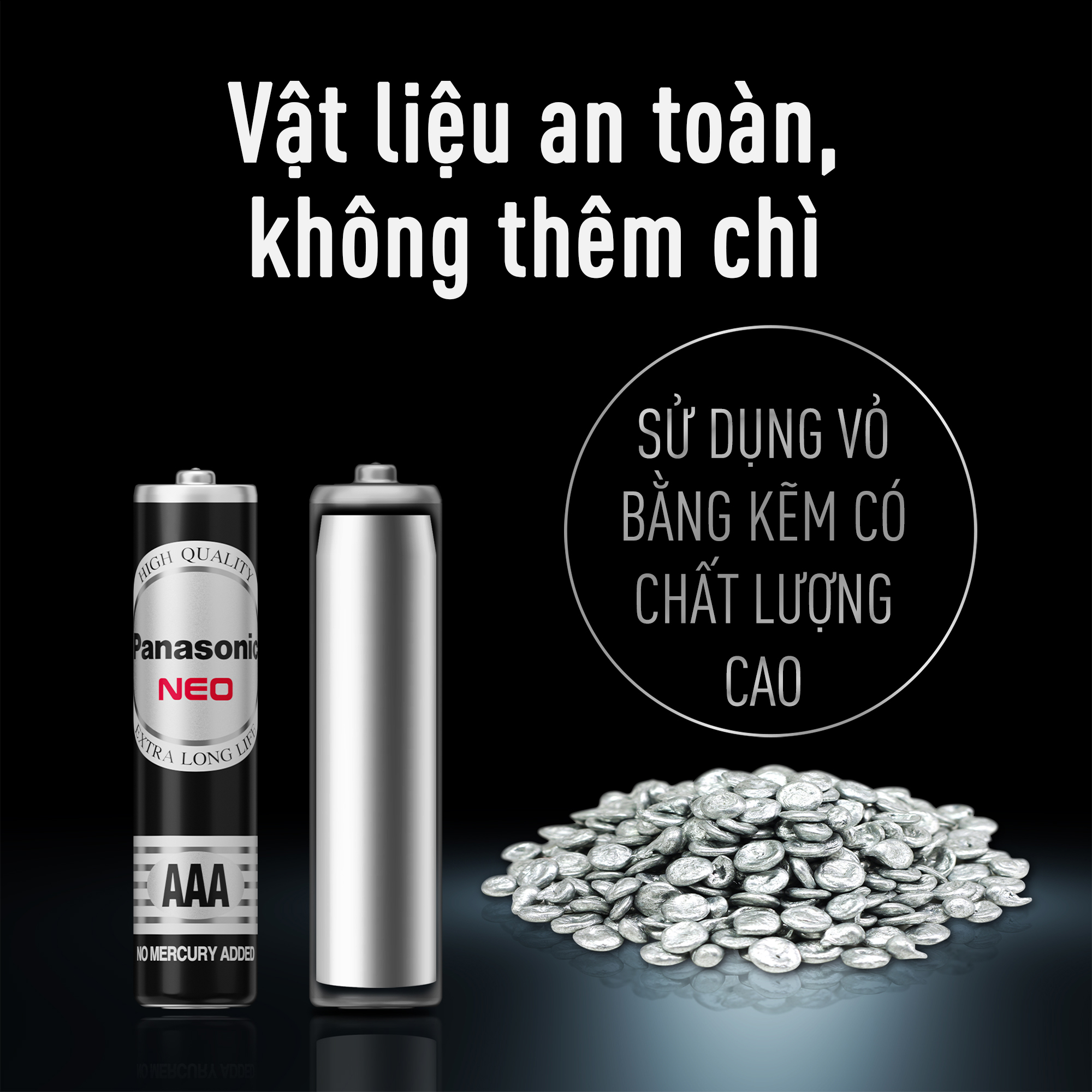 Mô tả Hộp 60 viên Pin Than Panasonic AAA R03NT/2S-V (Đen) – Hàng Chính Hãng - 2