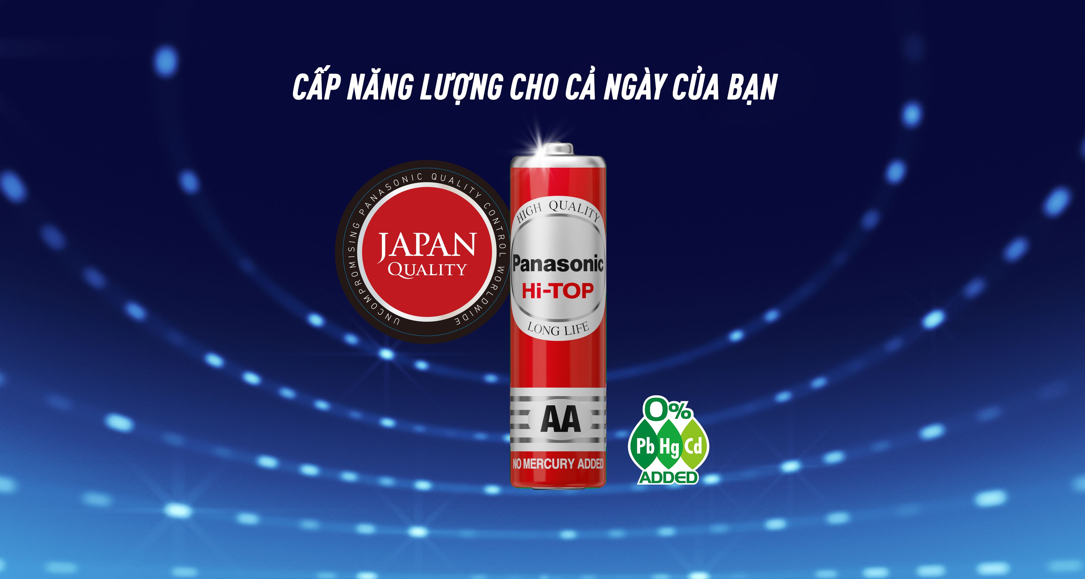 Mô tả Hộp 60 viên Pin Than Panasonic AA R6DT/4S-V (Đỏ) – Hàng Chính Hãng - 1