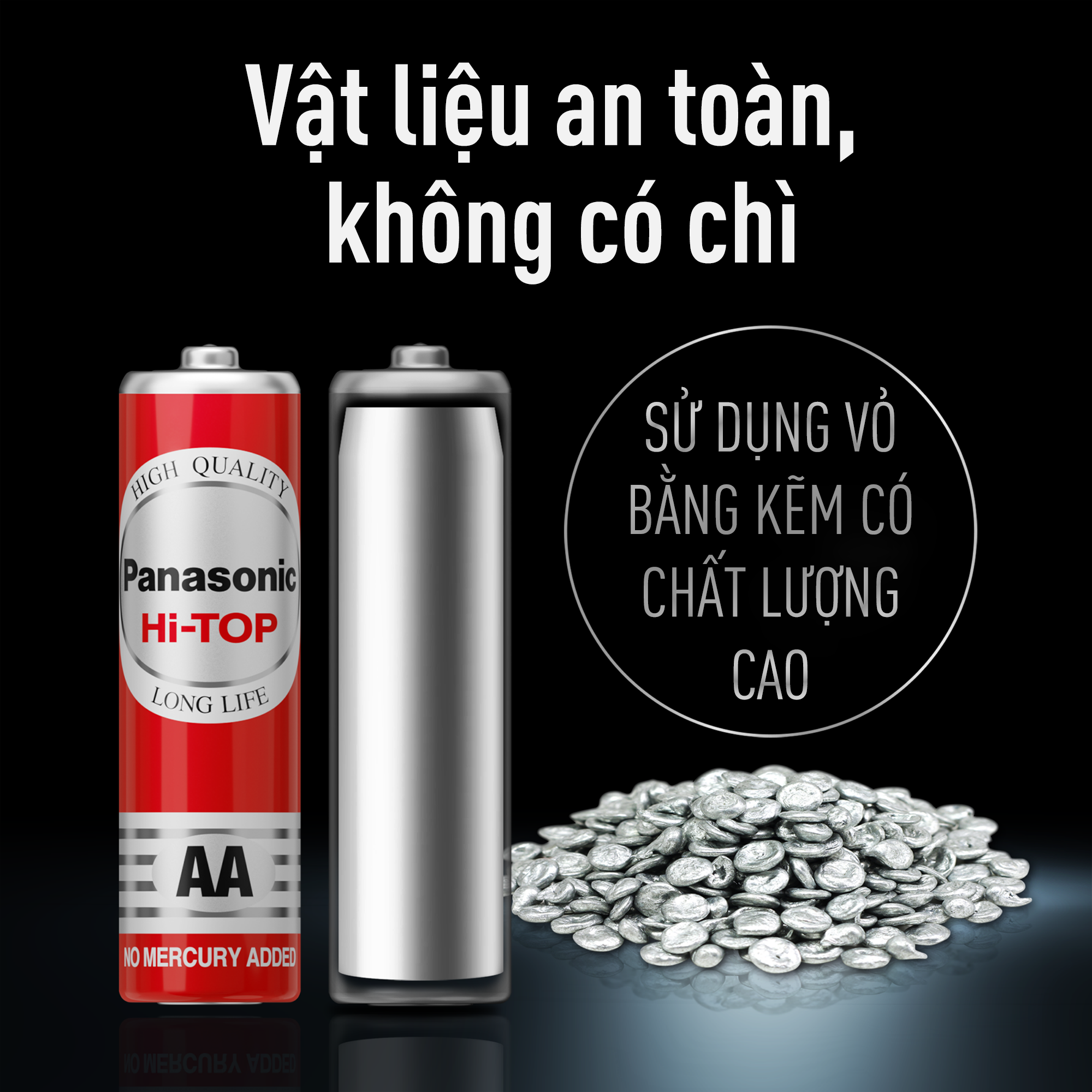 Mô tả Hộp 60 viên Pin Than Panasonic AA R6DT/4S-V (Đỏ) – Hàng Chính Hãng - 3