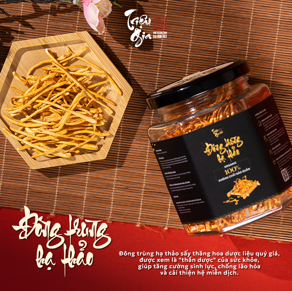 Mô tả Set Quà Tinh Hoa Trà Sức Khỏe Triệu Gia Món Quà Cho Sự An Lành - 3