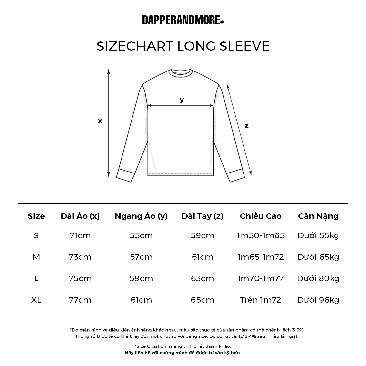 Mô tả Áo Thun Tay Dài DAPPERANDMORE Exclusive Long Sleeve 100% Cotton 250GSM Phối Line Rã May - Black - 2
