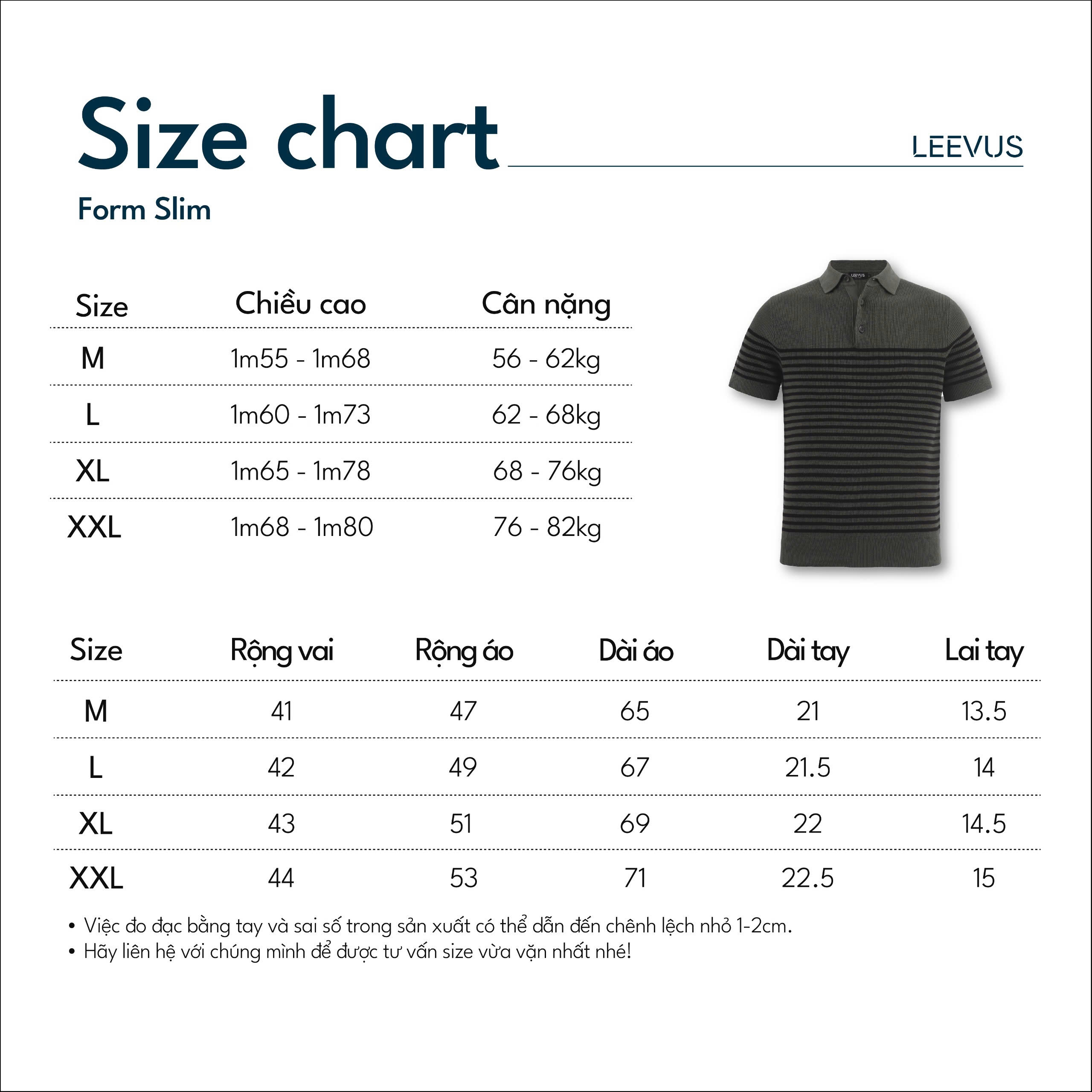 Mẫu mặc Áo Polo nam LEEVUS APL334