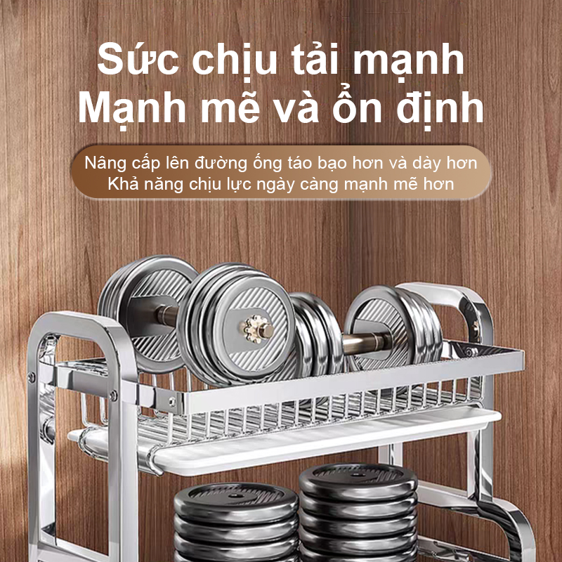 RACK Kệ Để Chén Bát Đĩa Sức chứa lớn Kệ đựng chén bát Inox 304 Kệ bát ...